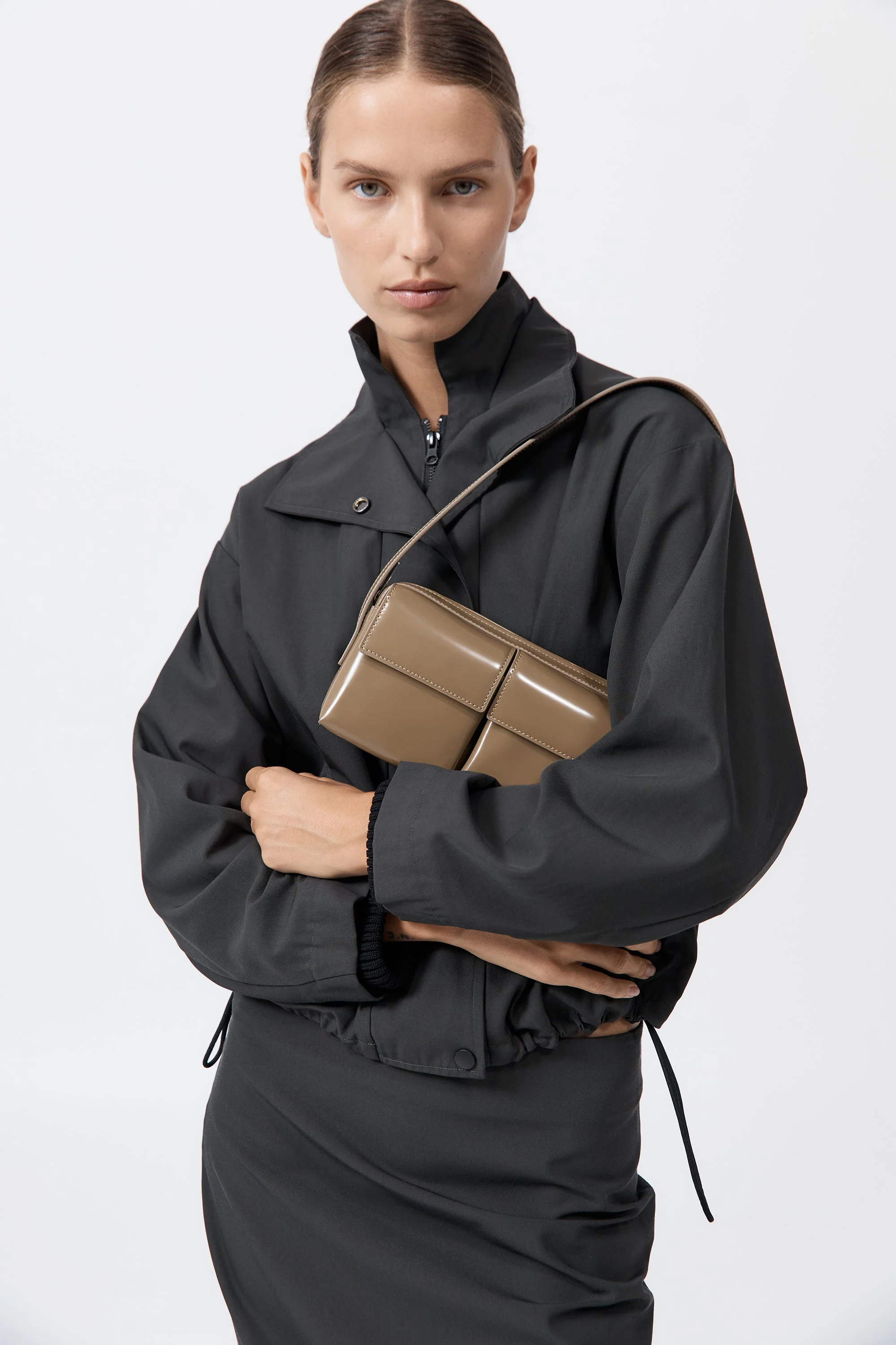 90s Utility Shoulder Bag - Oak - Image 4