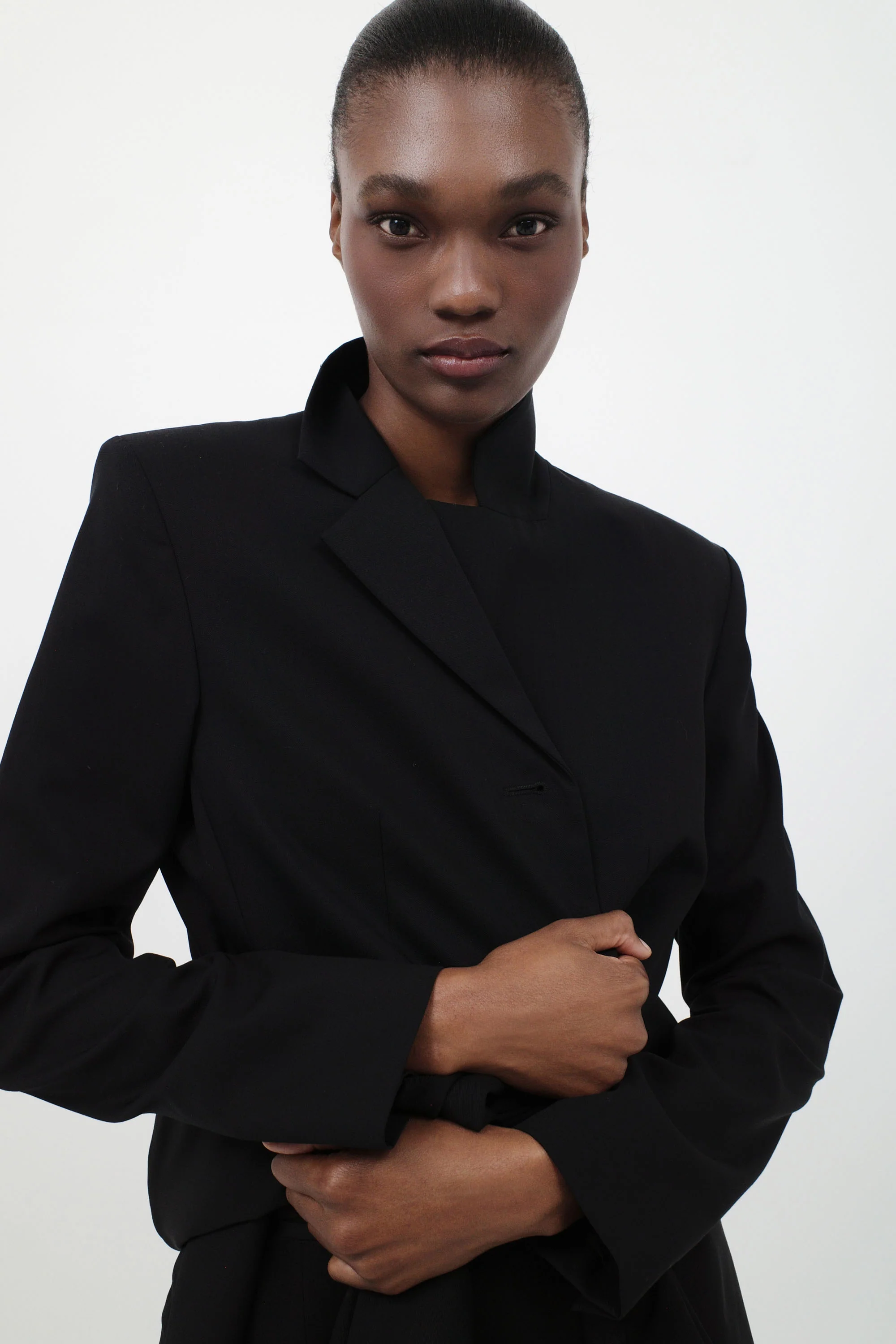90s Wool Blazer - Black - Image 7