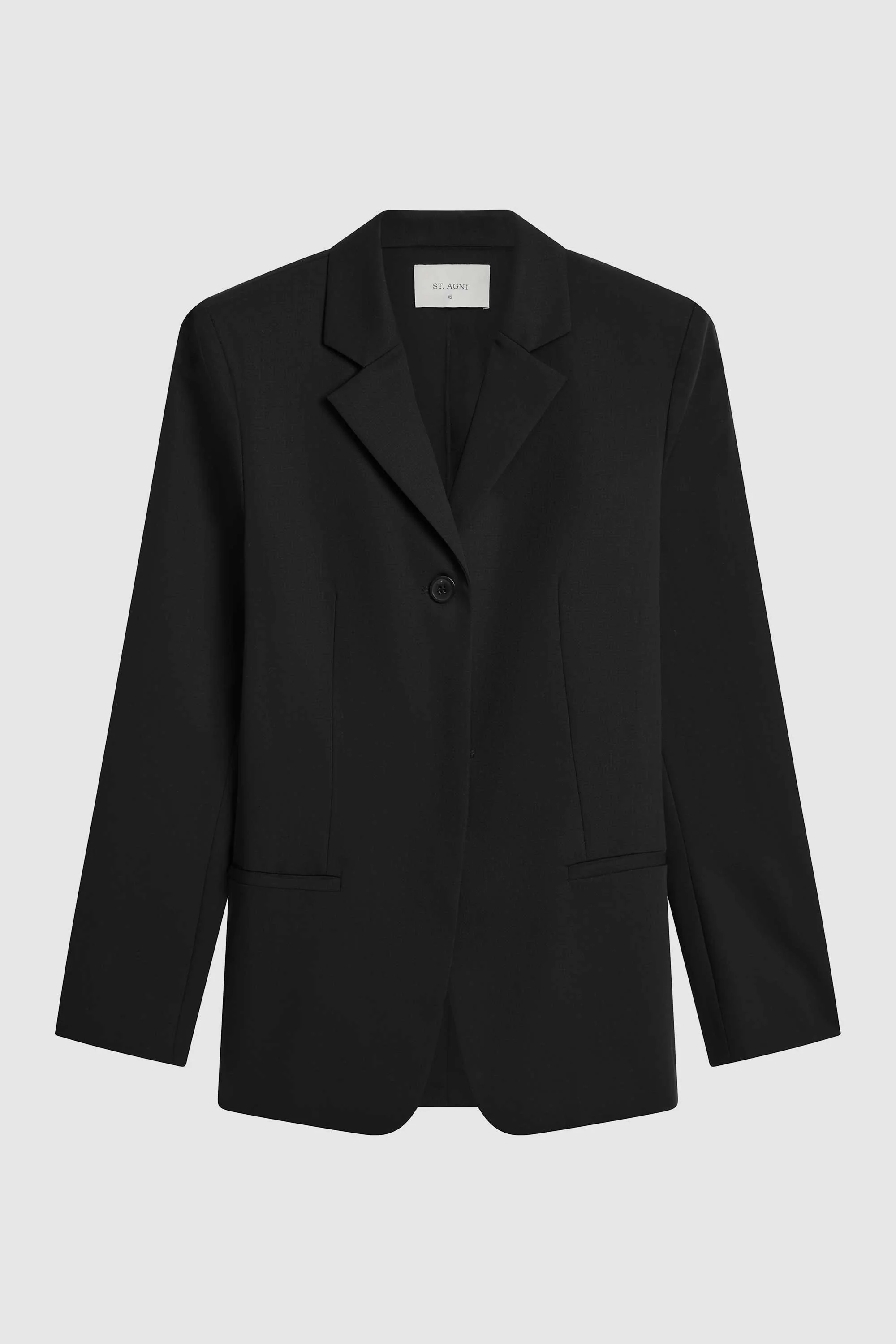 90s Wool Blazer - Black - Image 8