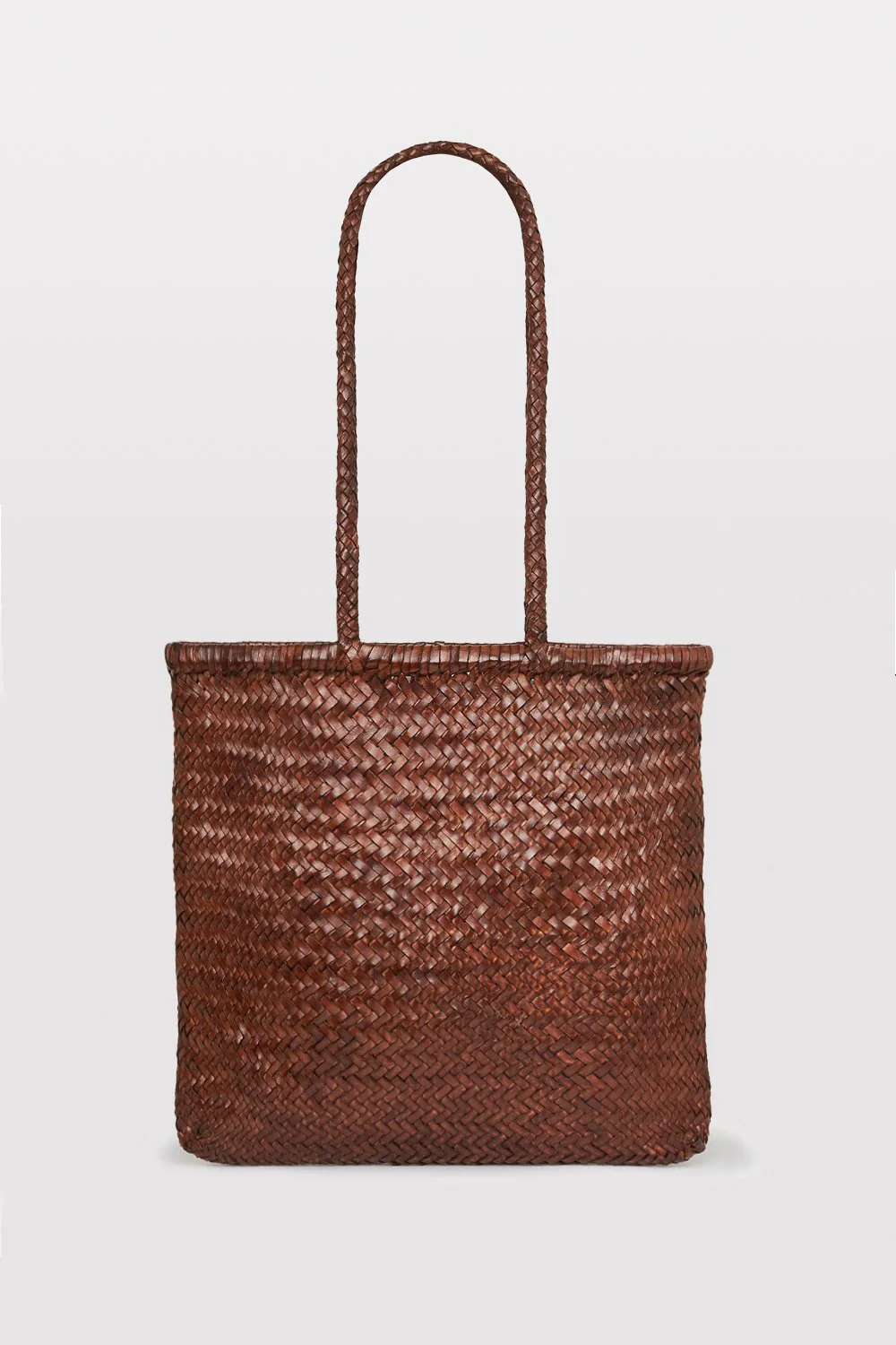 Bagu Woven Tote - Antique Tan - Image 5