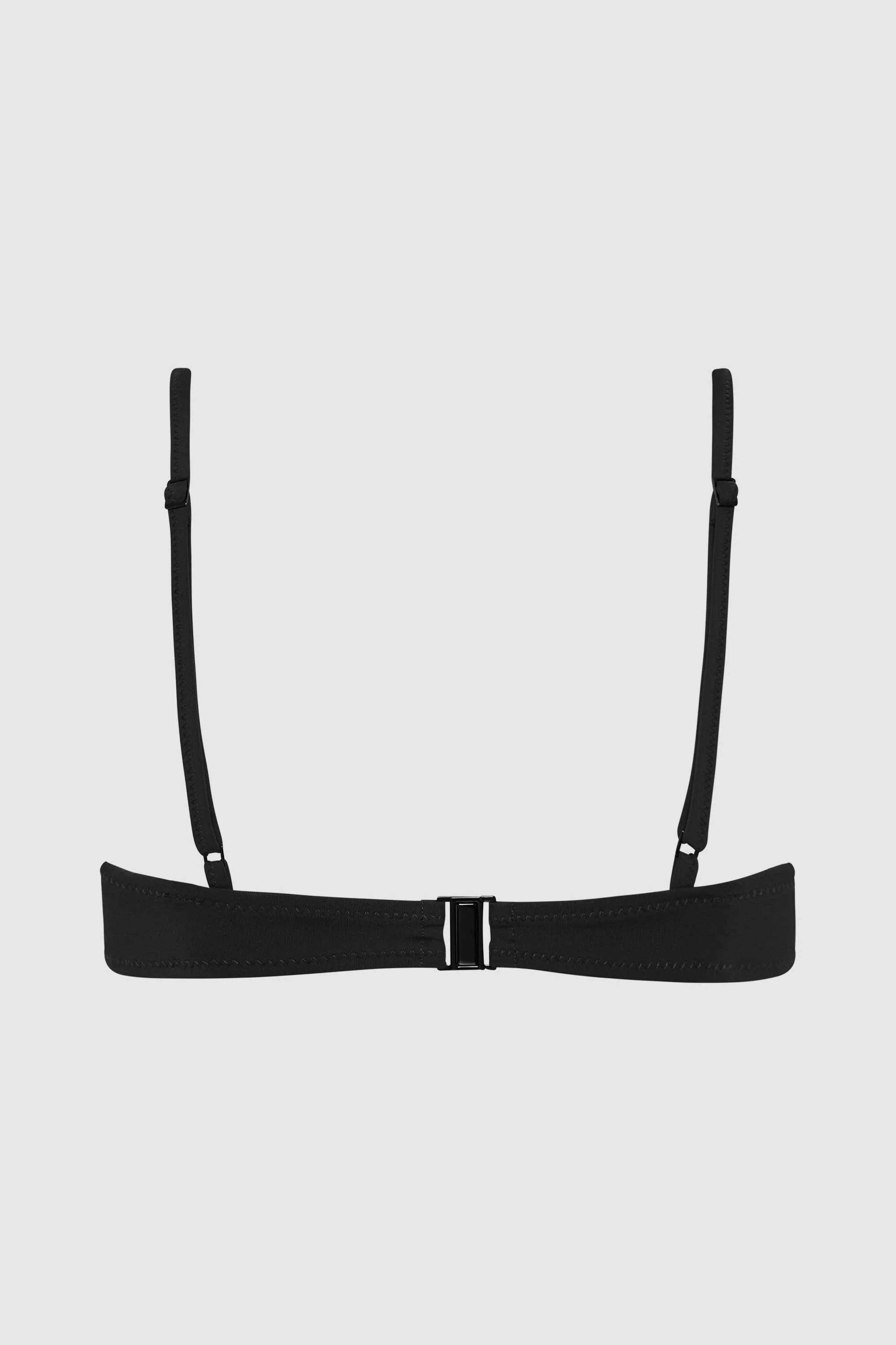 Balconette Bikini Top - Black - Image 8