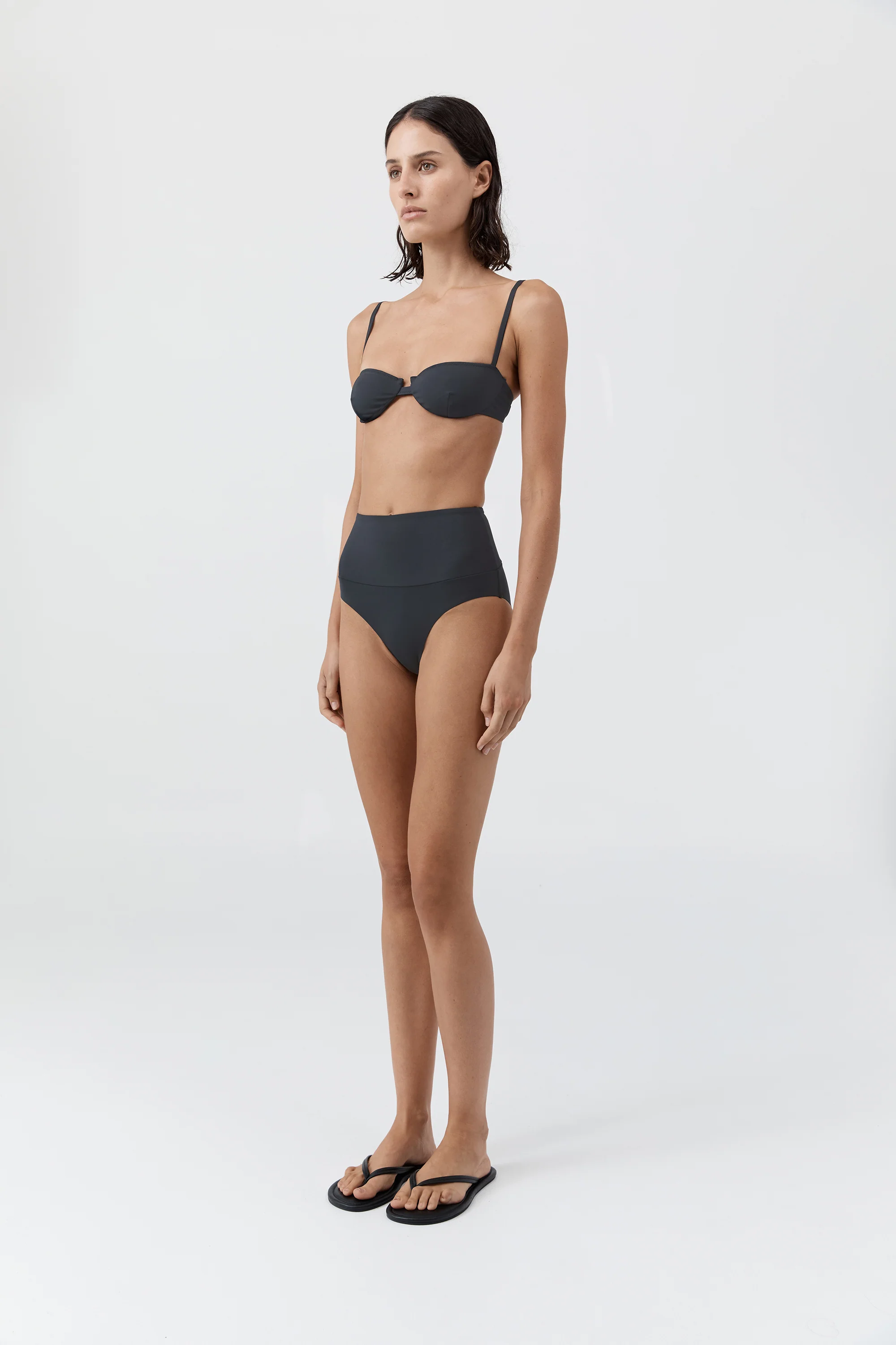 Balconette Bikini Top - Graphite - Image 7
