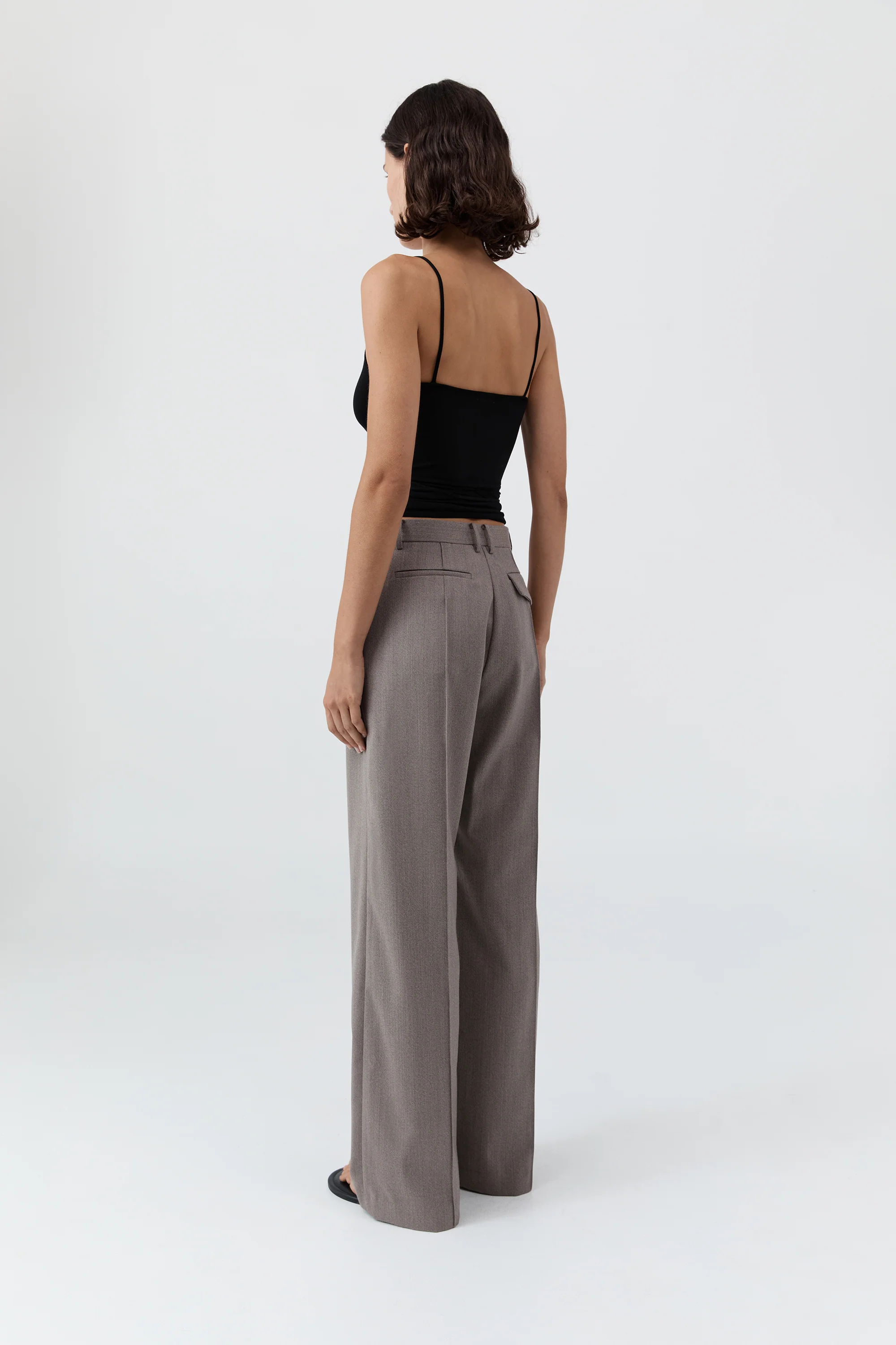 Ballerina Wrap Knit Top - Black - Image 4