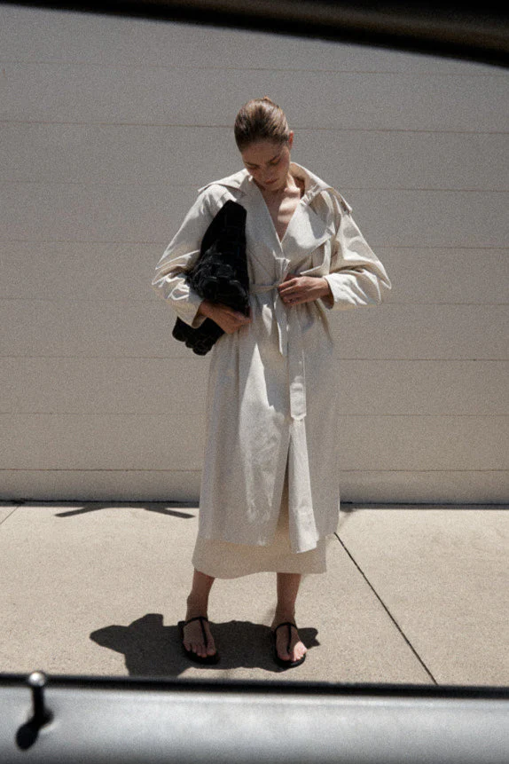 Border Woven Large Tote - Black - Image 6