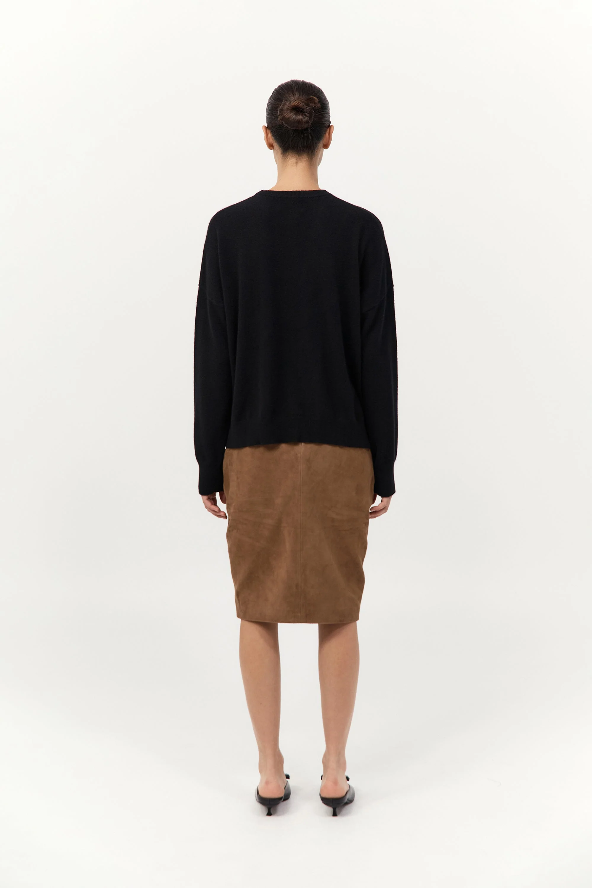 Cashmere Sweater - Black - Image 4