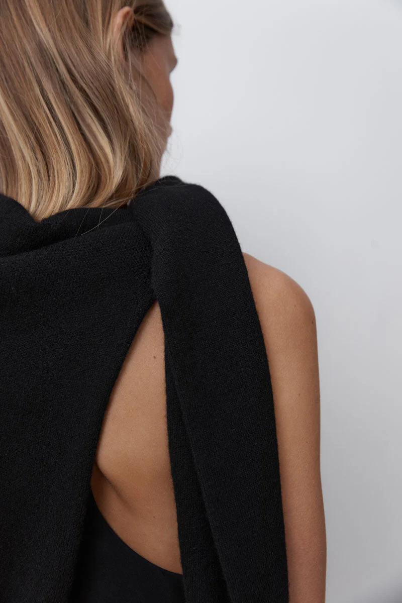 Cashmere Sweater - Black - Image 5