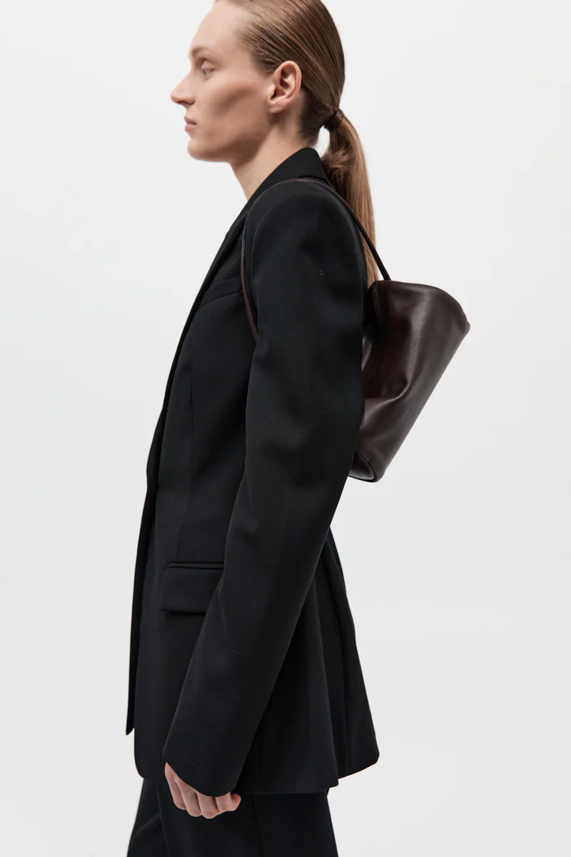 PRE-ORDER: Connolo Shoulder Bag - Chocolate - Image 3