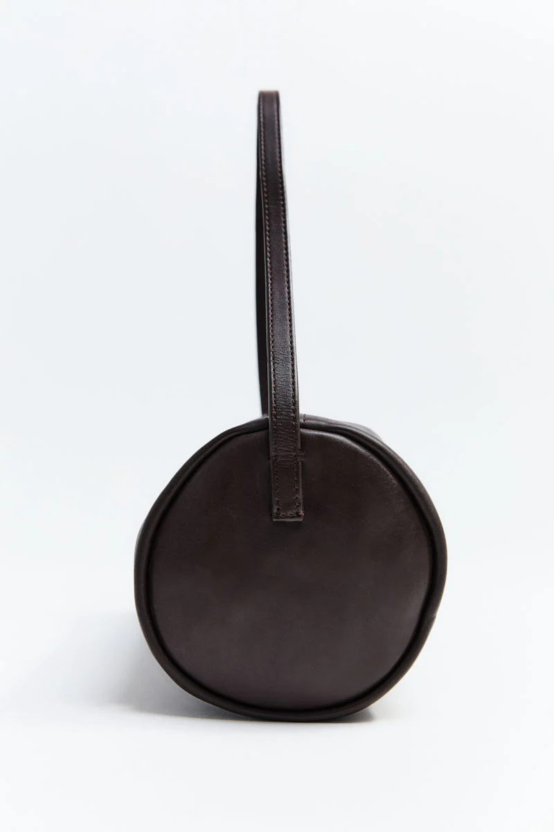 PRE-ORDER: Connolo Shoulder Bag - Chocolate - Image 4