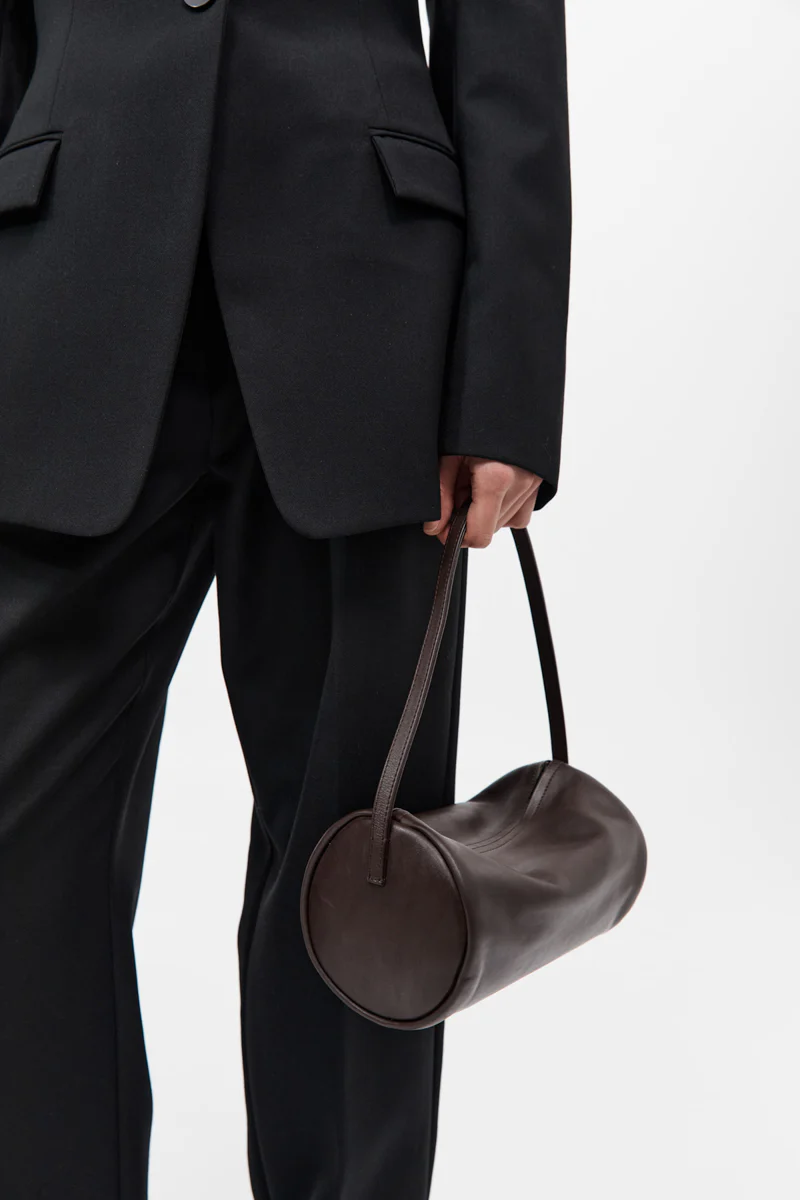 PRE-ORDER: Connolo Shoulder Bag - Chocolate - Image 5