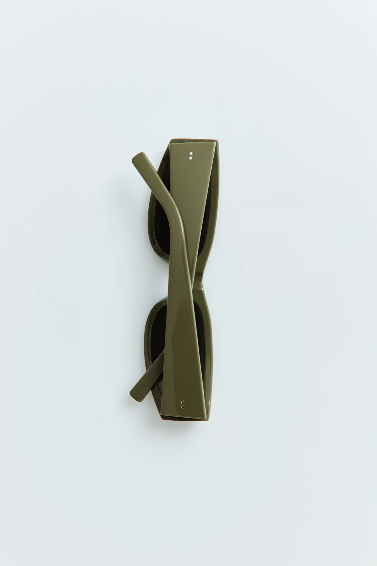 Everyday Rectangle Sunglasses - Olive - Image 4