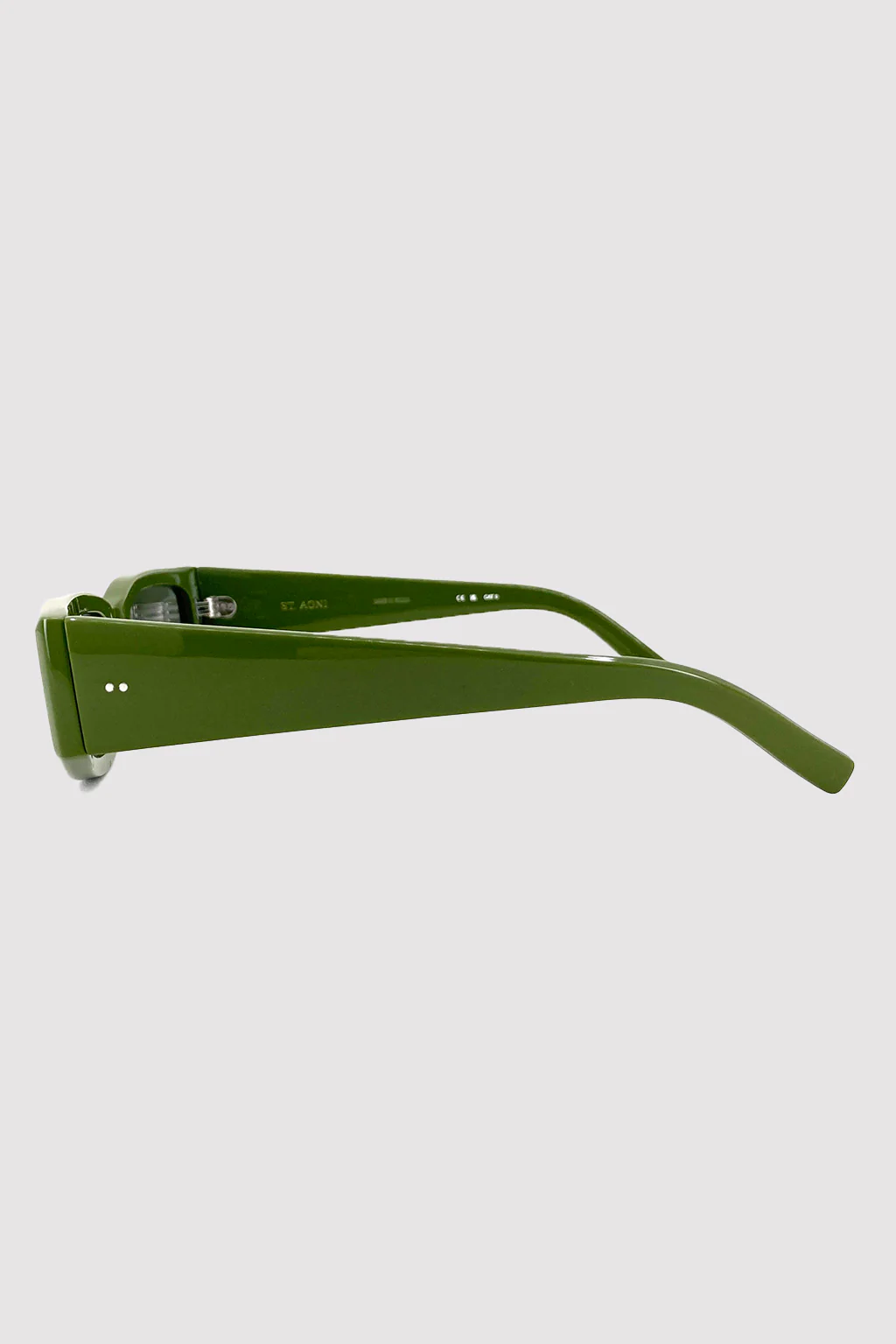 Everyday Rectangle Sunglasses - Olive - Image 9