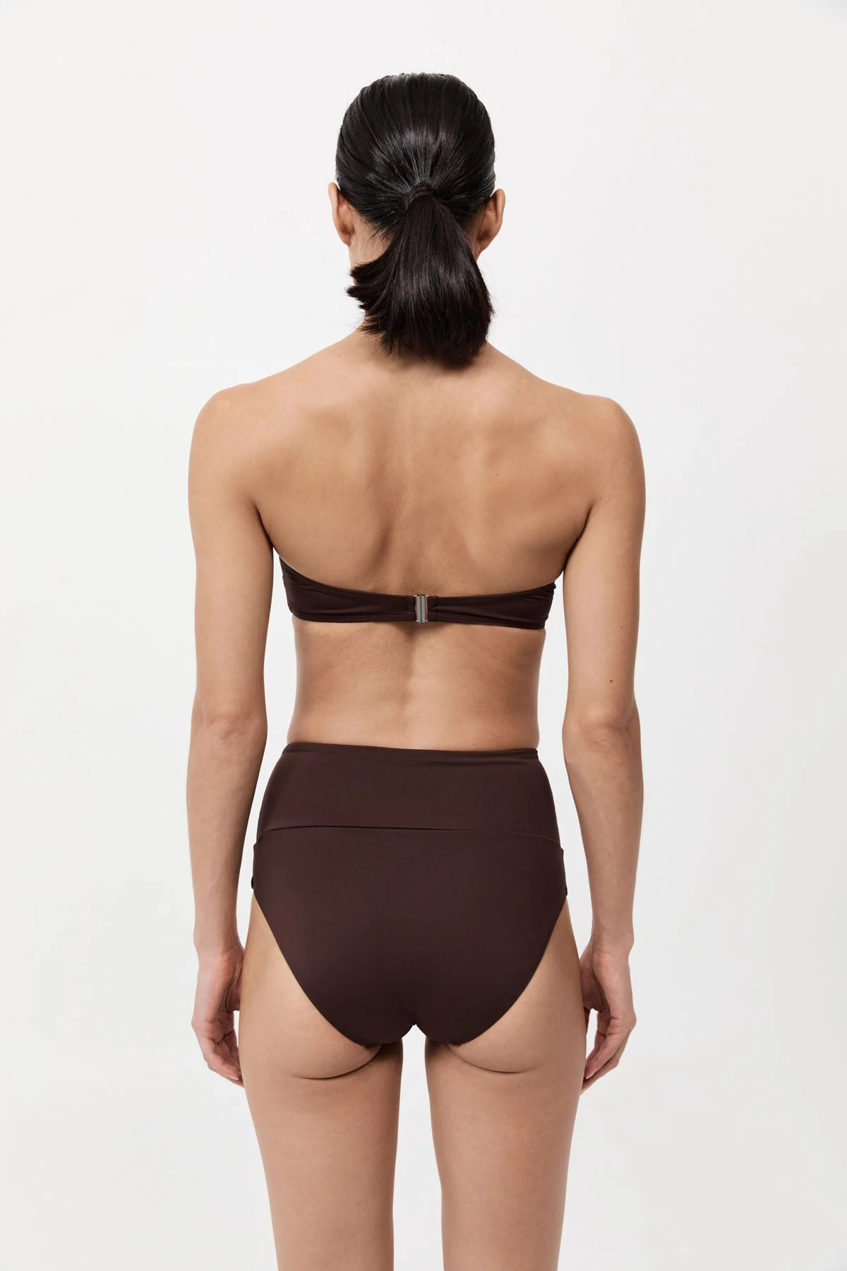 High Waisted Briefs - Cocoa - Image 4