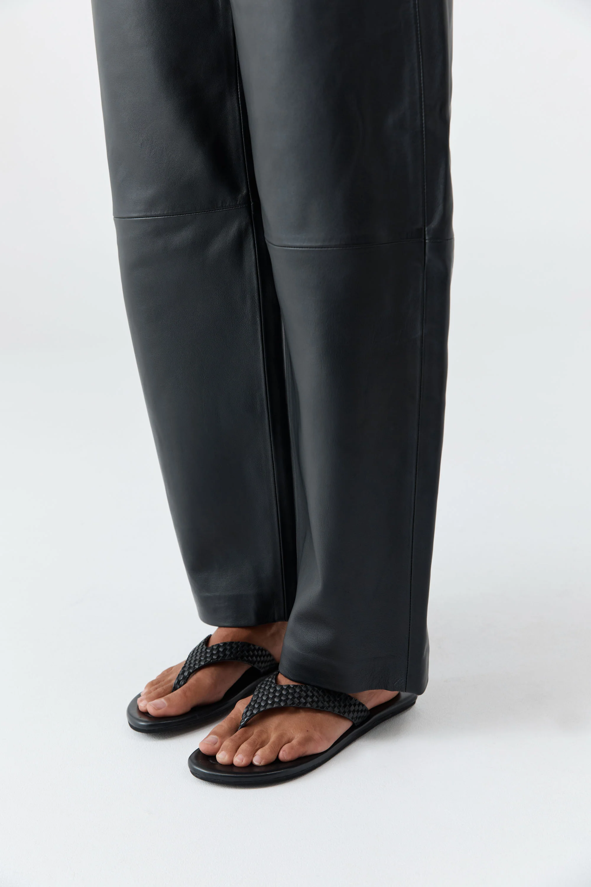 Lattice Weave Thong - Black - Image 3