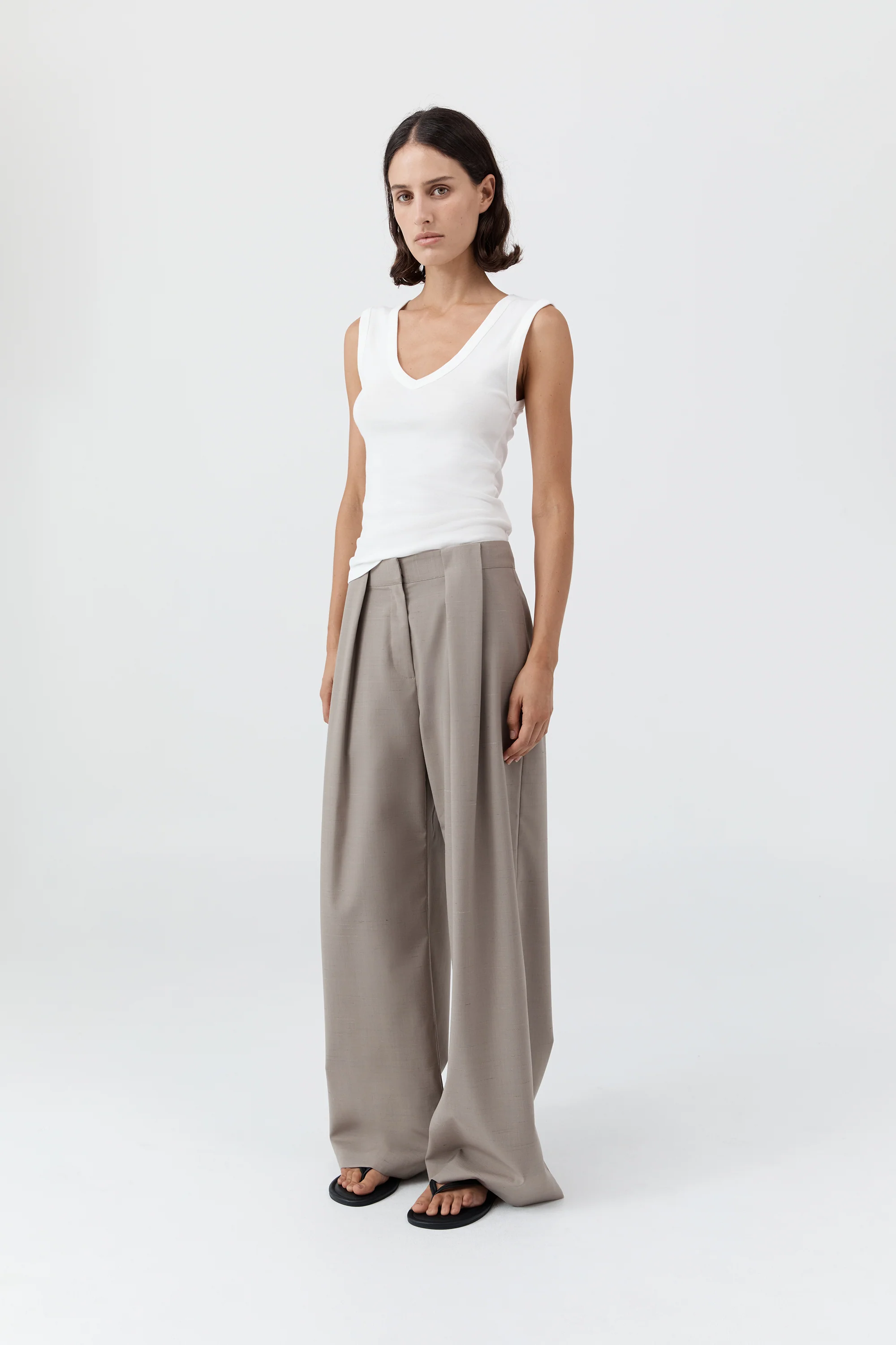 Organic Cotton 90s Top - White - Image 3