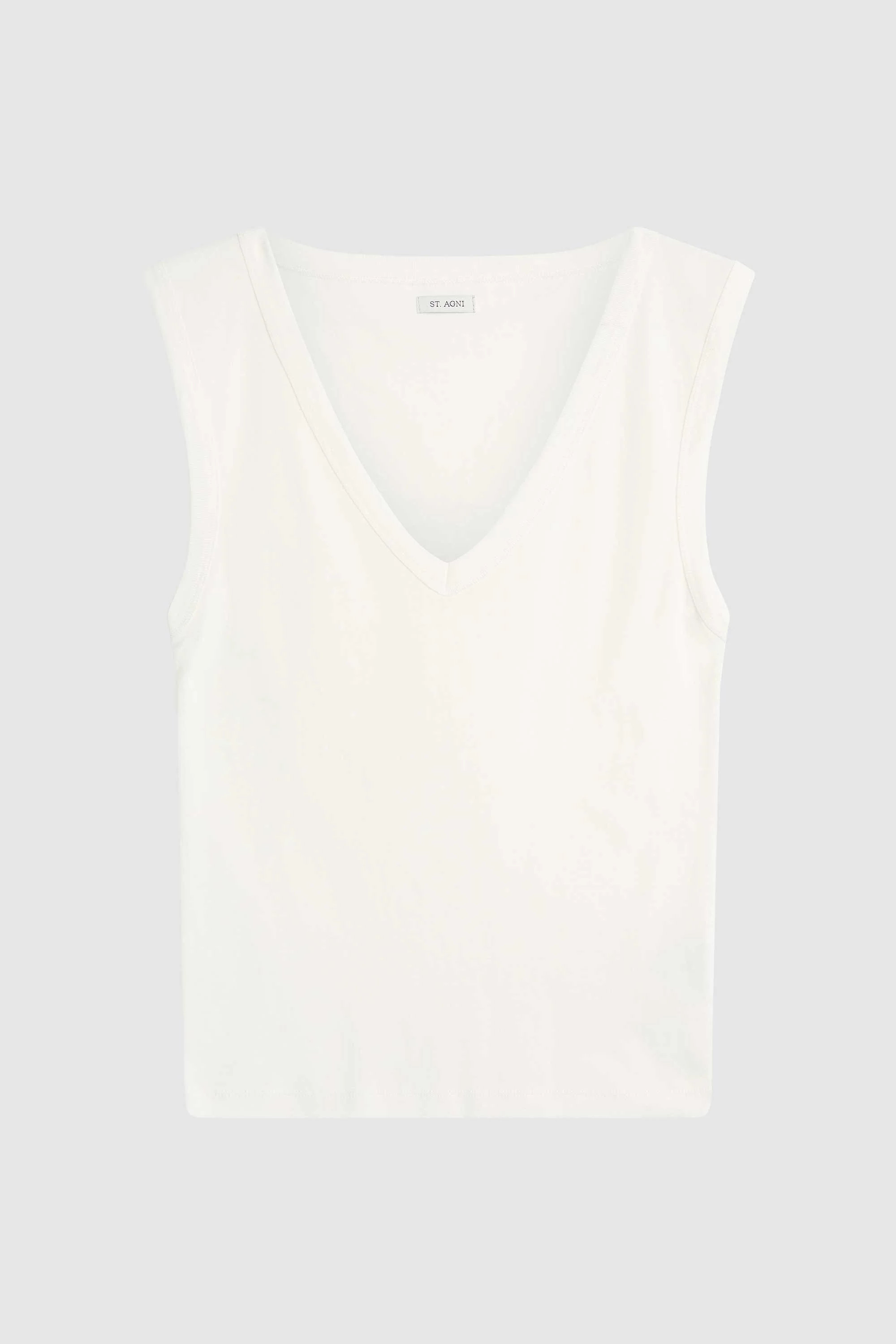 Organic Cotton 90s Top - White - Image 6