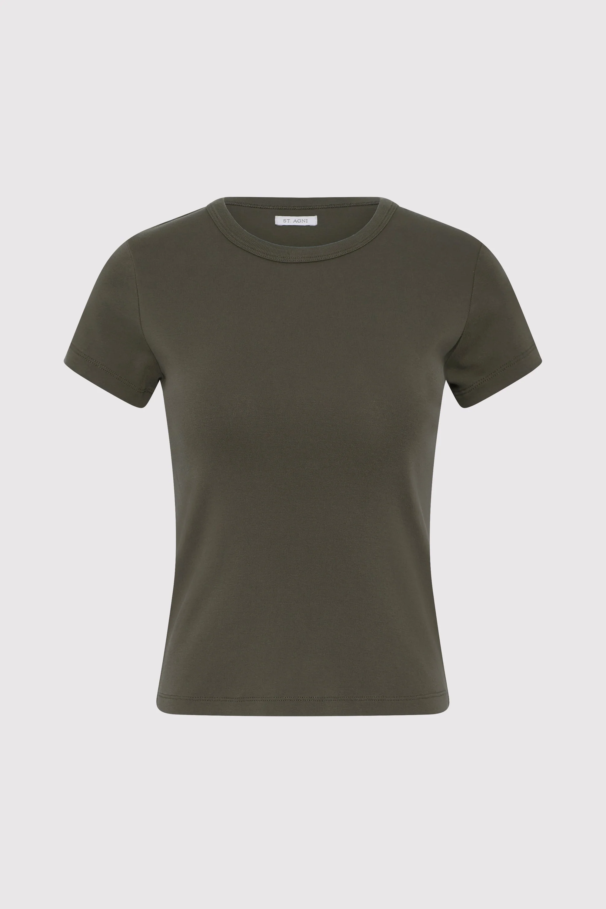 Organic Cotton Baby Tee - Khaki - Image 5
