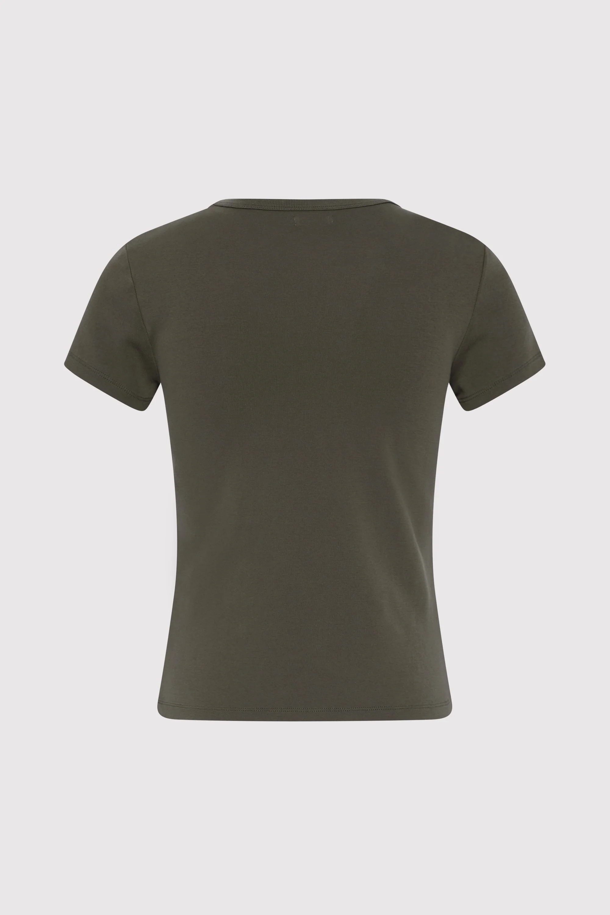 Organic Cotton Baby Tee - Khaki - Image 6