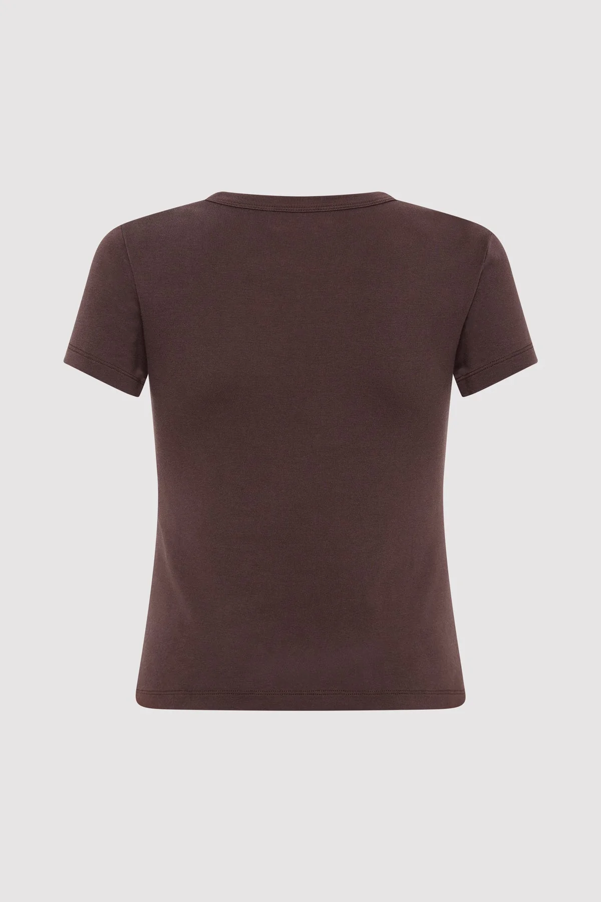 Organic Cotton Baby Tee - Raisin - Image 6