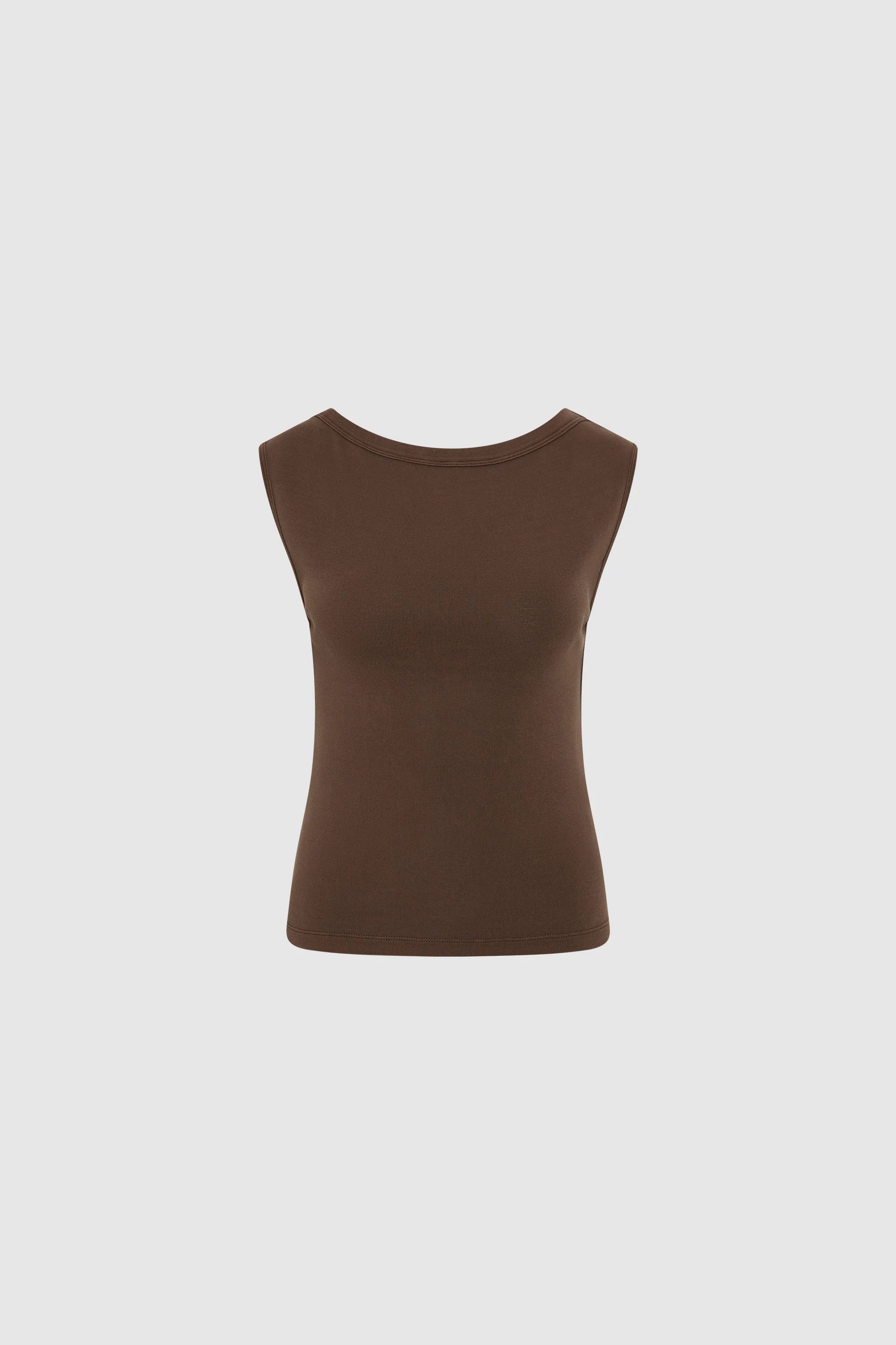 Organic Cotton Ballerina Top - Fudge - Image 6
