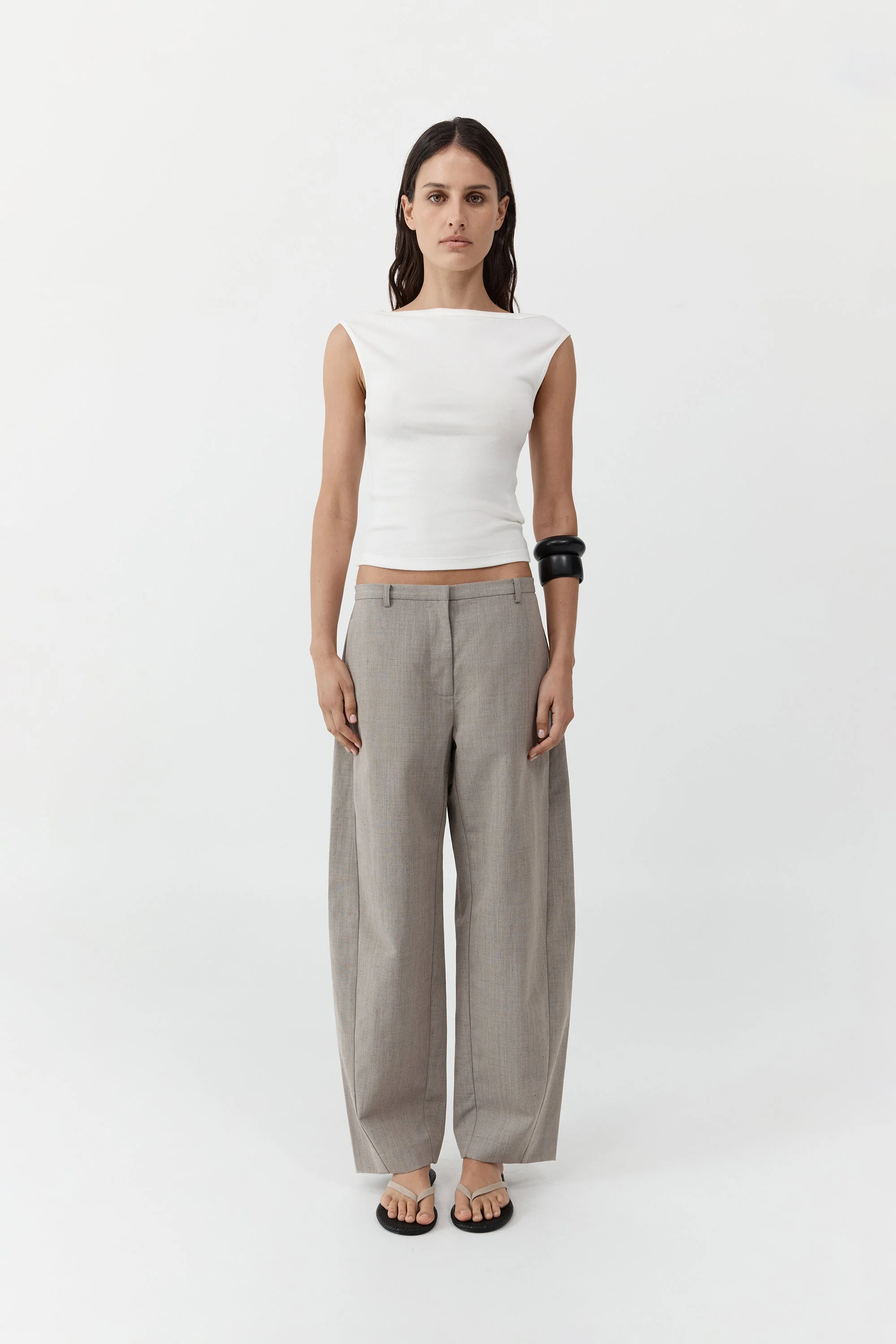 Organic Cotton Ballerina Top - White - Image 3