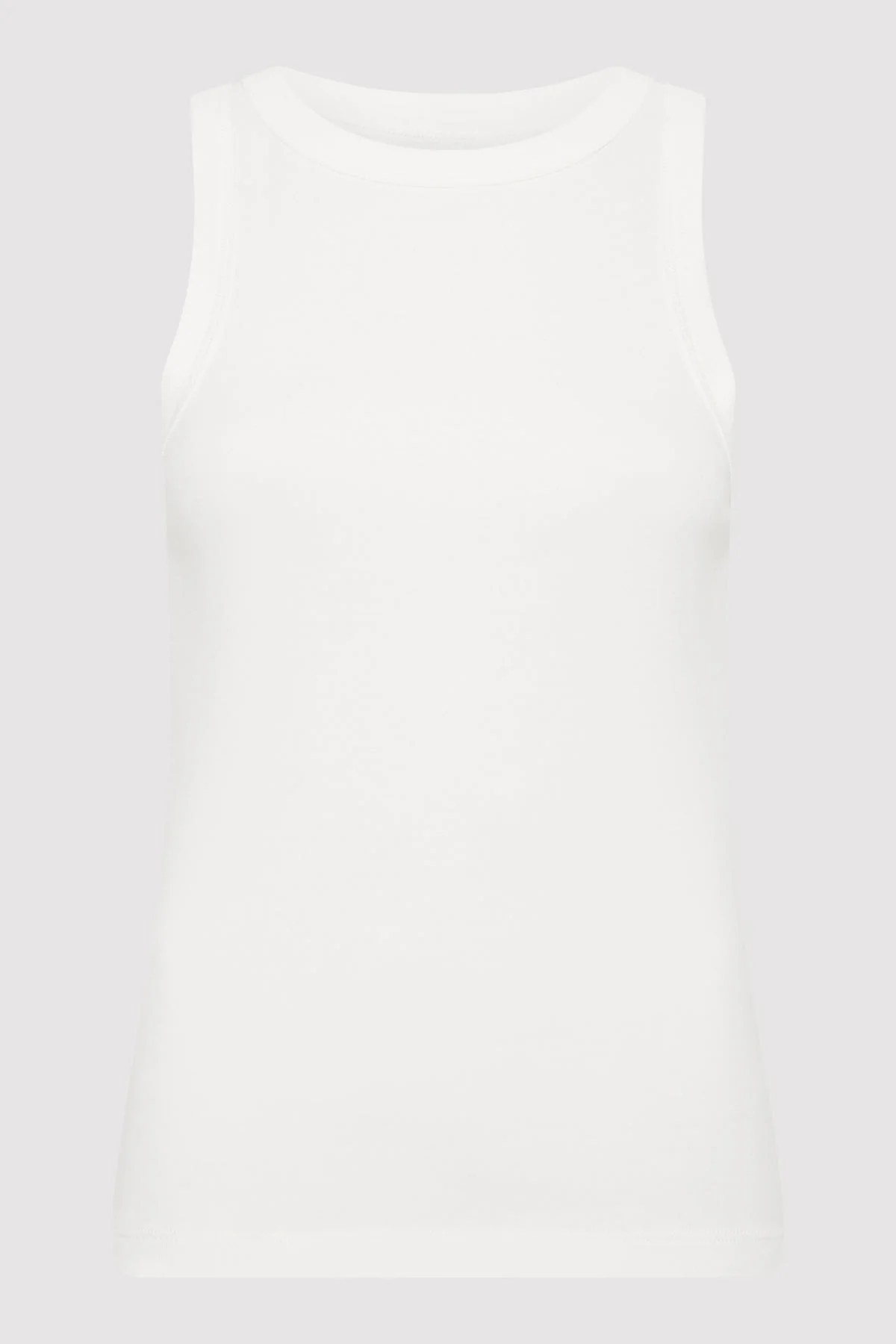 Organic Cotton Bateau Tank - White - Image 5