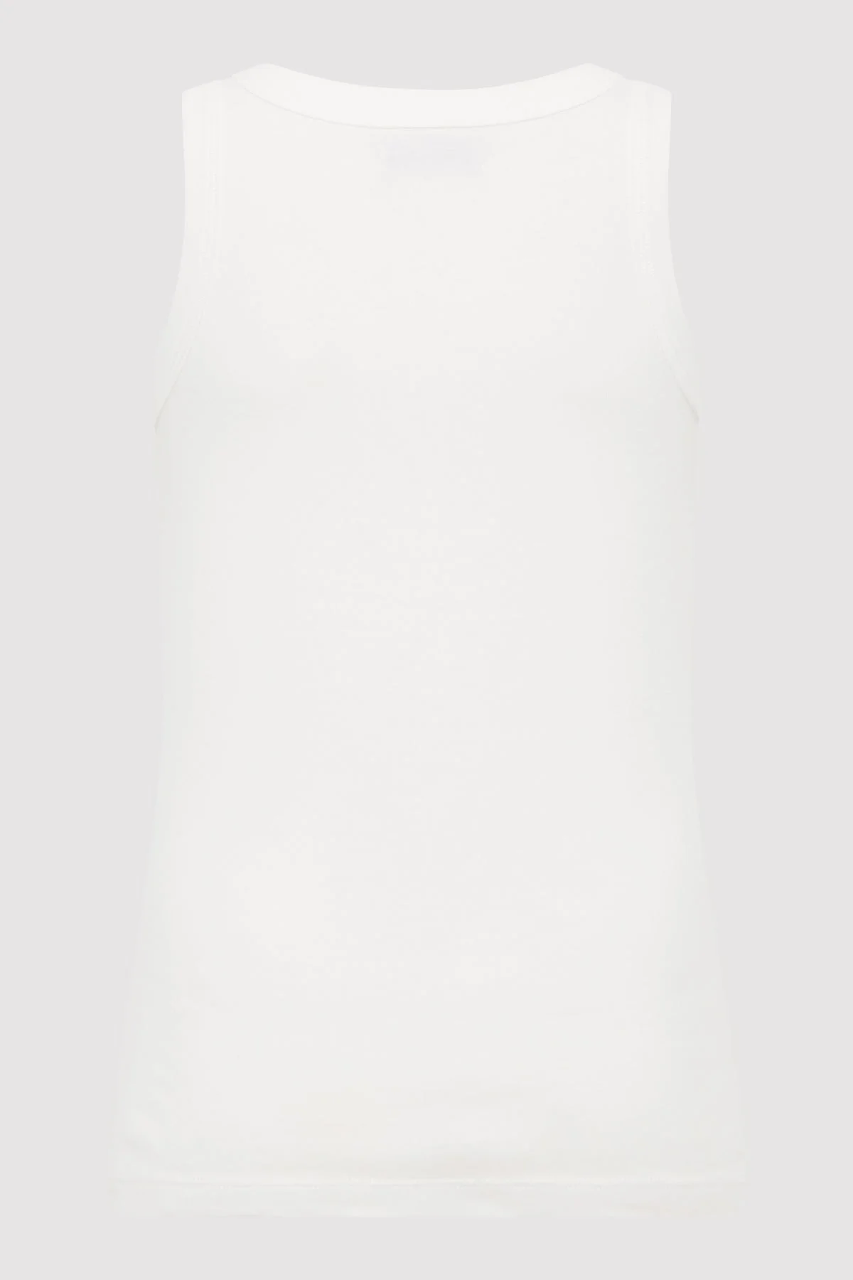 Organic Cotton Bateau Tank - White - Image 6