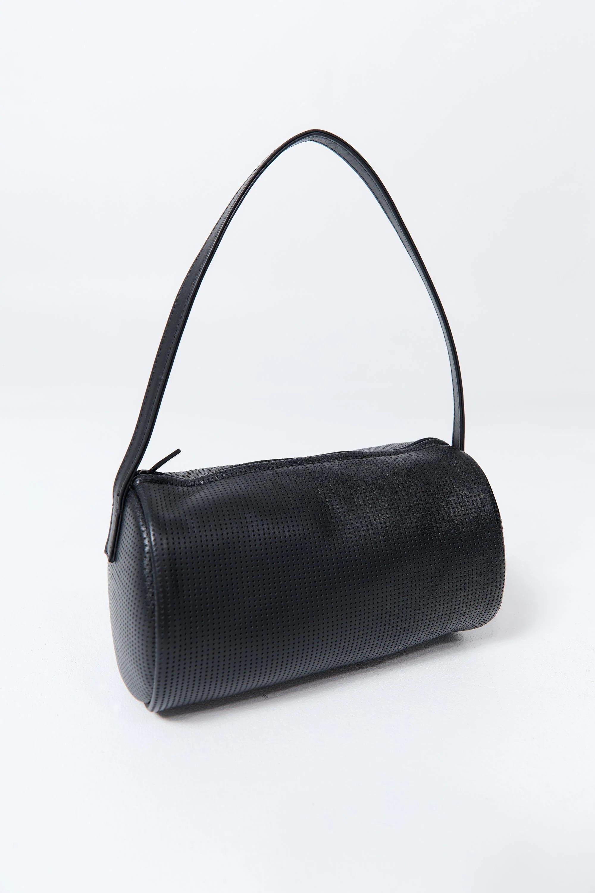 Perforated Connolo Shoulder Bag - Black - Image 4