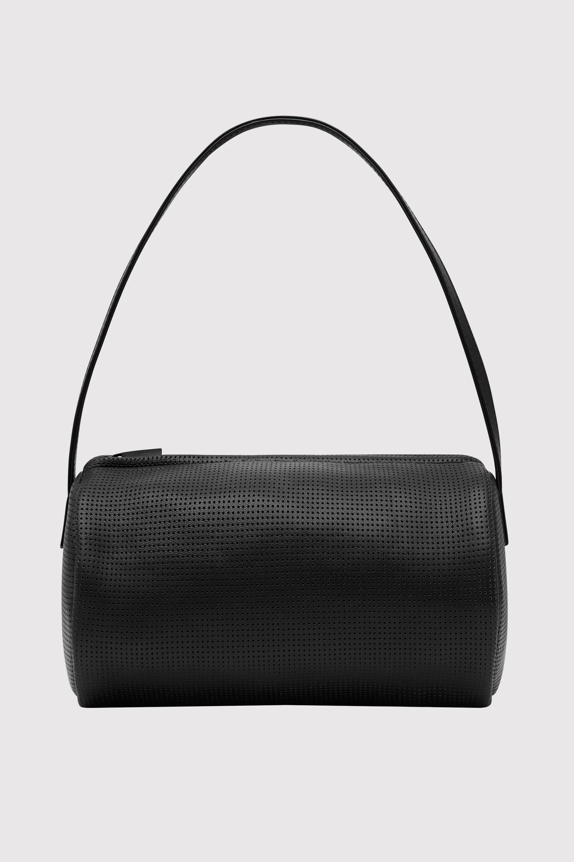 Perforated Connolo Shoulder Bag - Black - Image 8