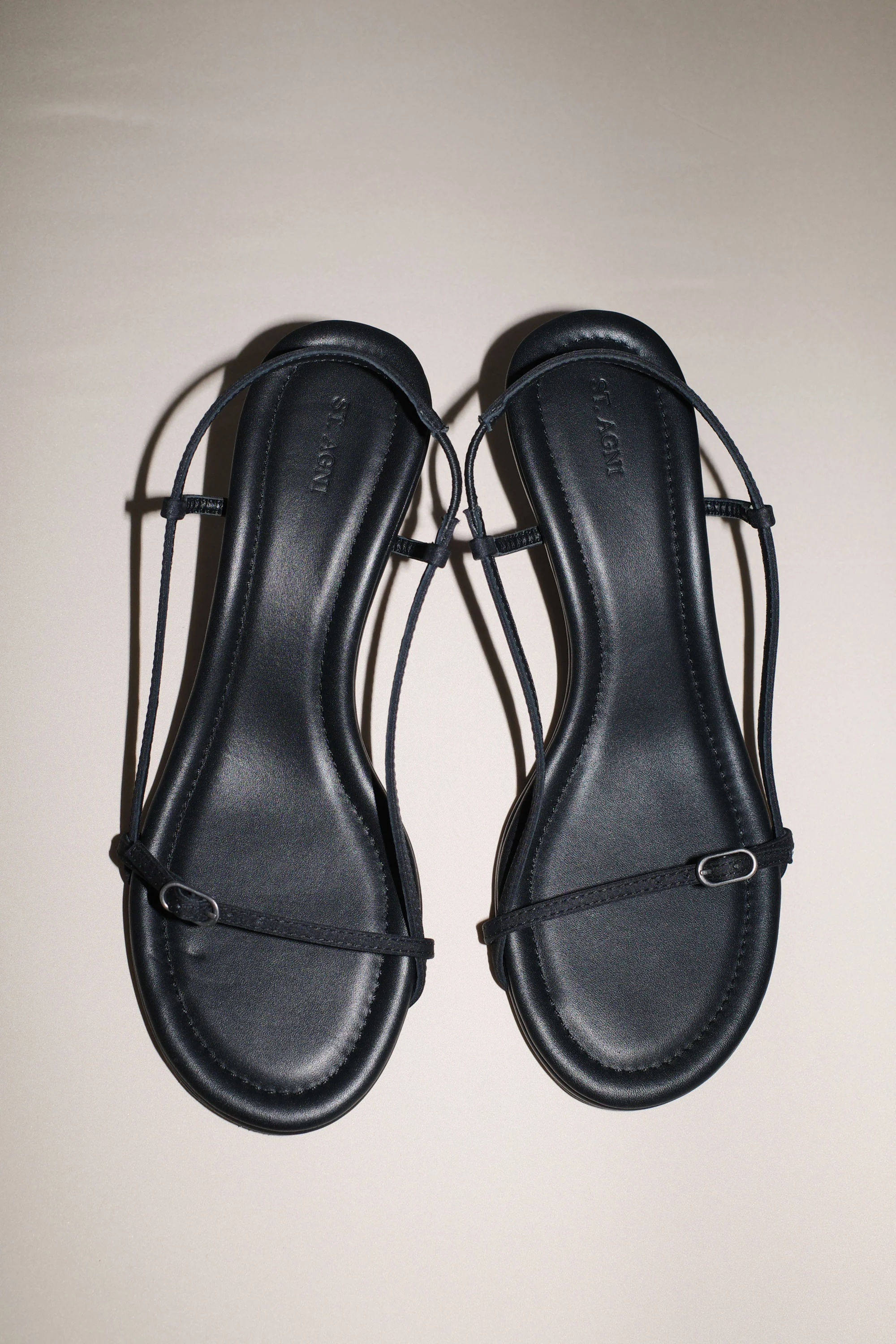 Petit Belt Sling Back Heel - Black - Image 7