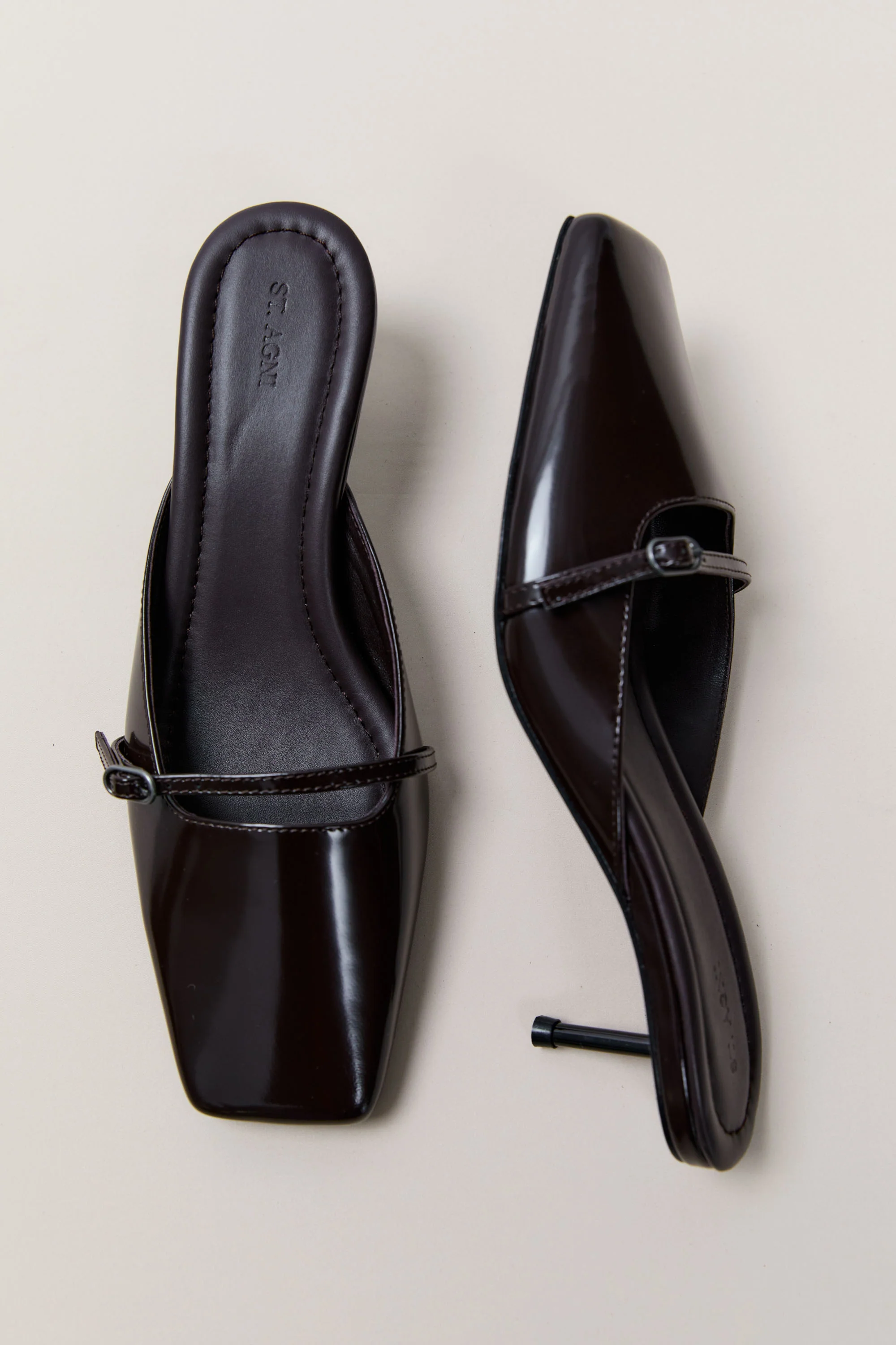 Plié Heel - Coffee - Image 4