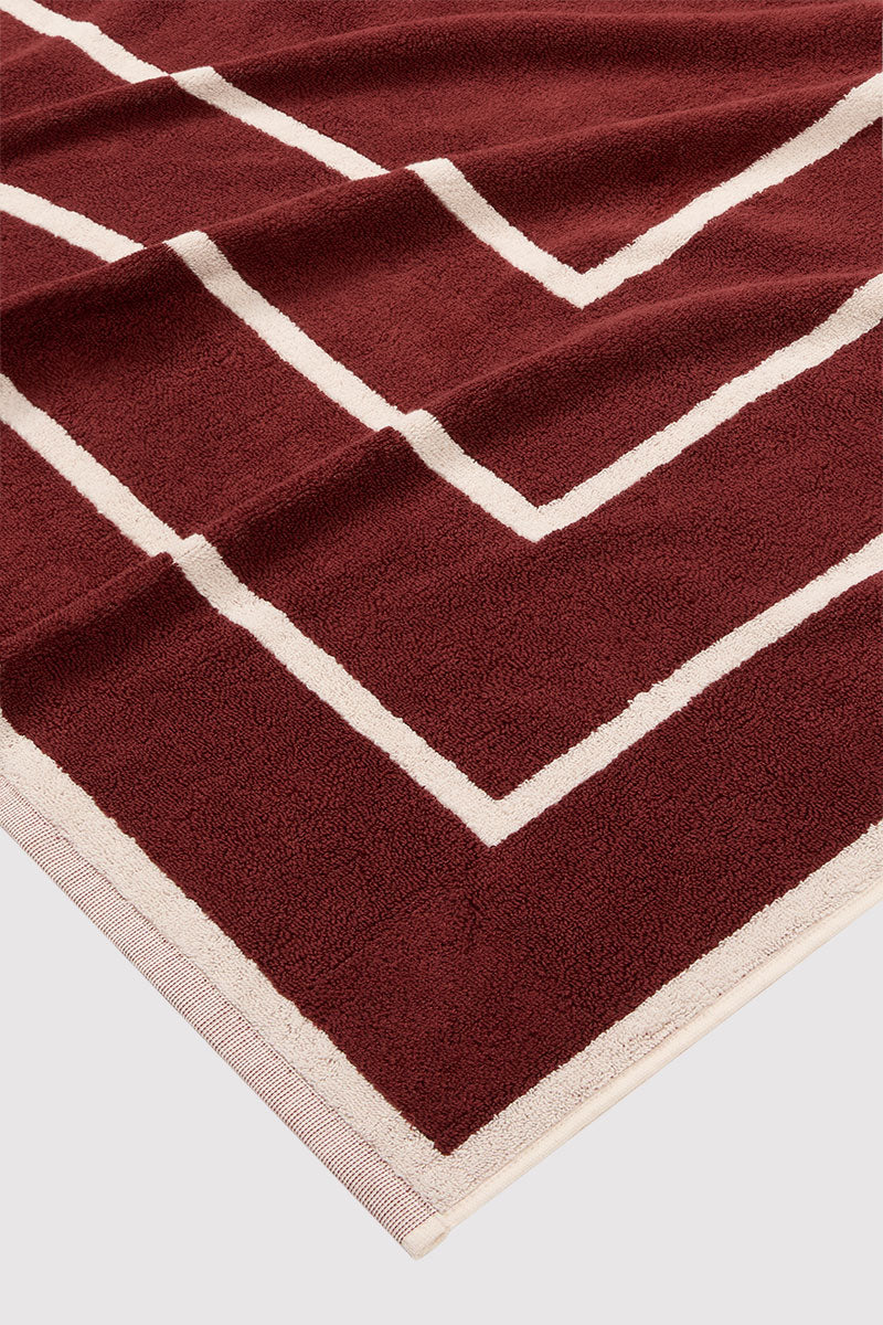 Pool Towel - Mahogany - Image 3