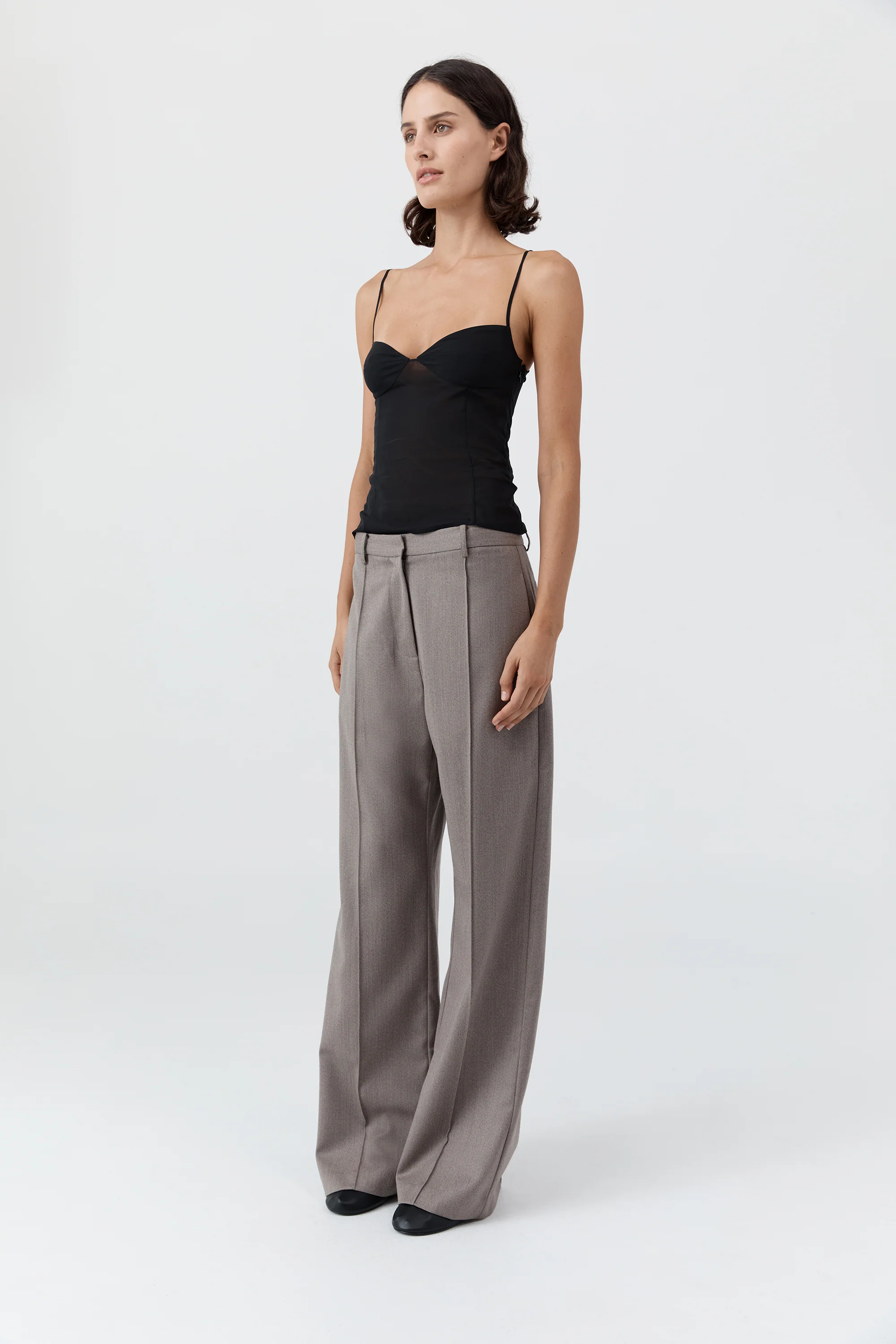 Silk Cami - Black - Image 3