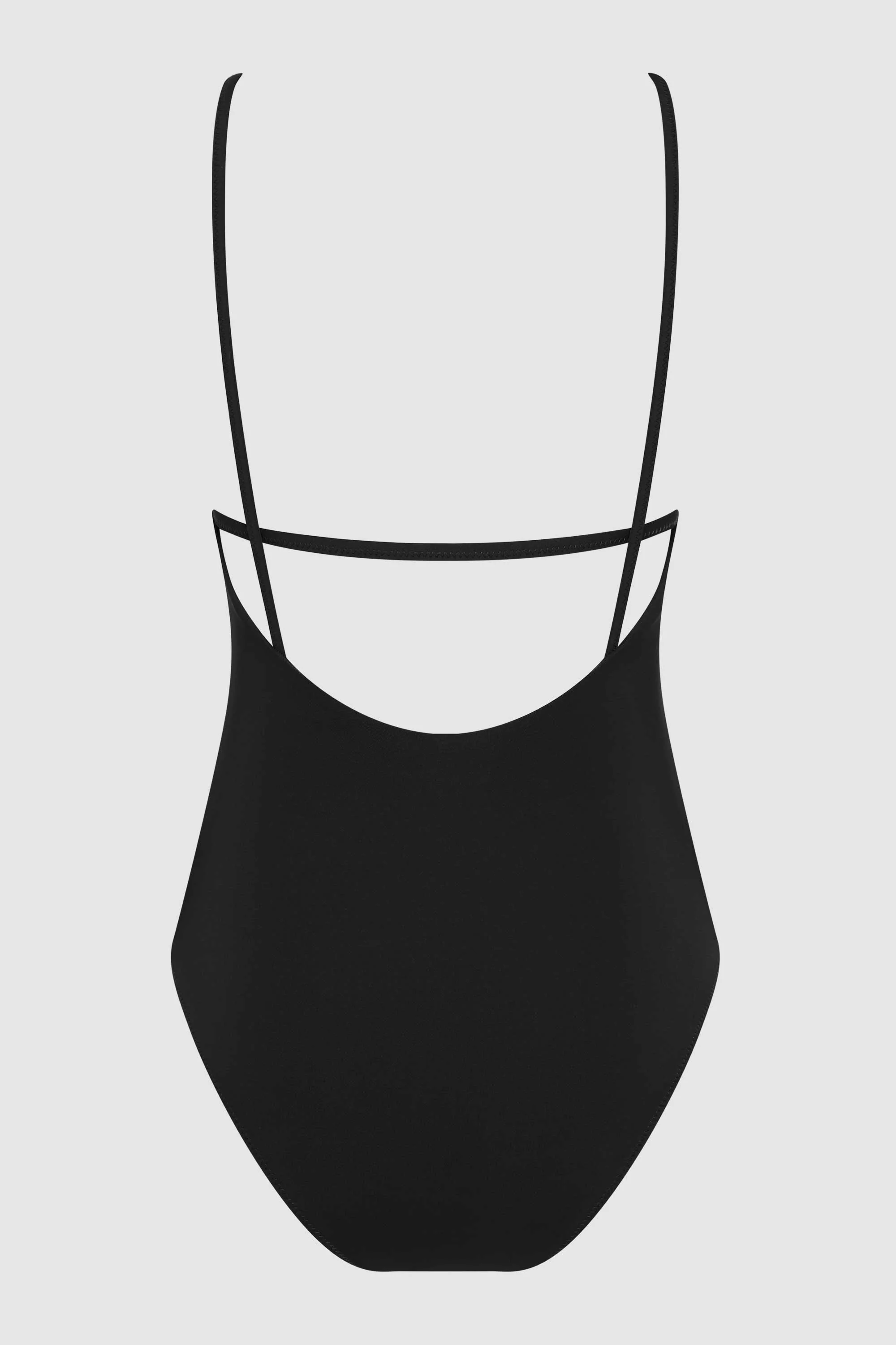Slim Scoop One Piece - Black - Image 8