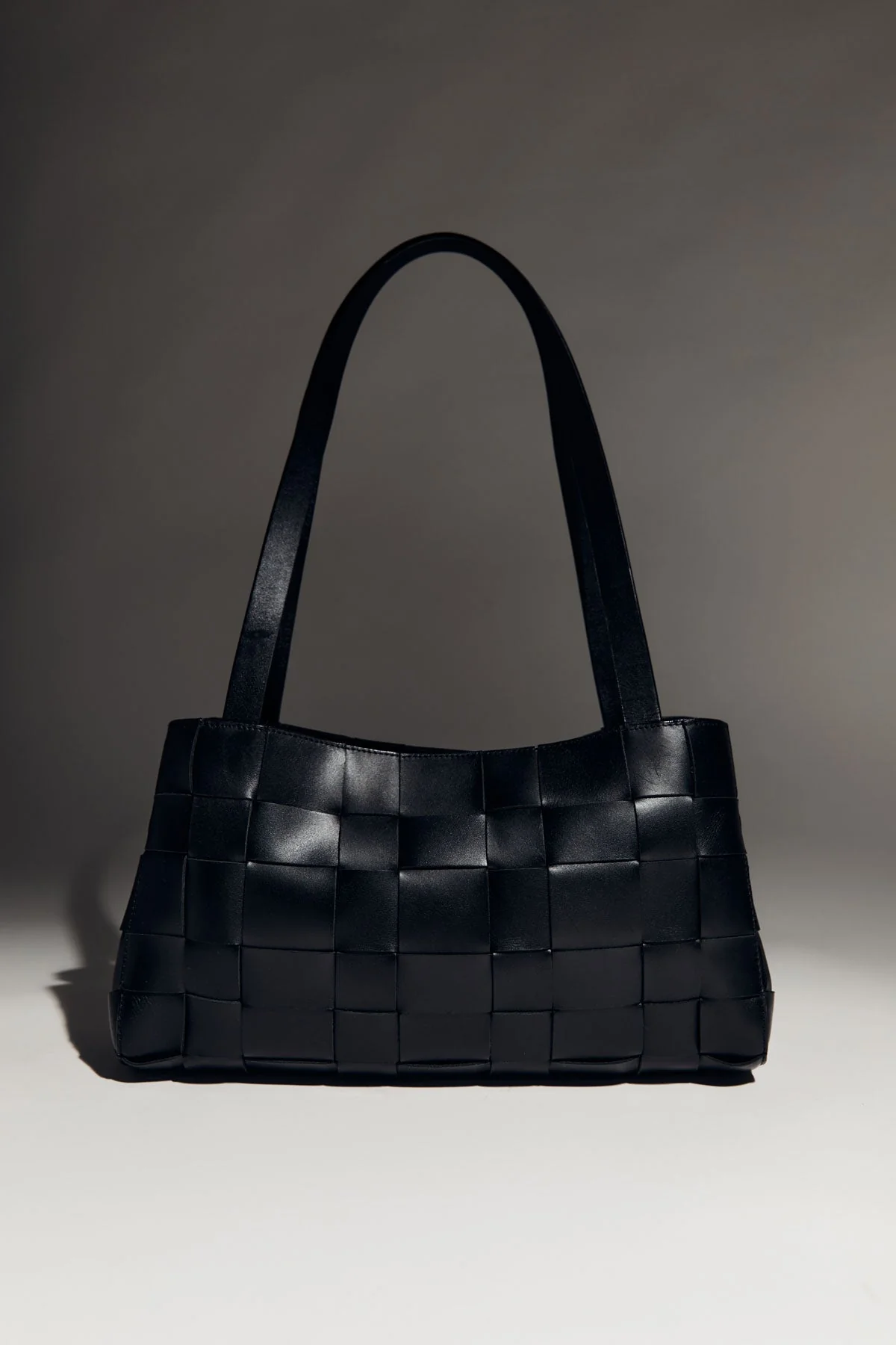 PRE-ORDER: Slim Woven Tote - Black - Image 7
