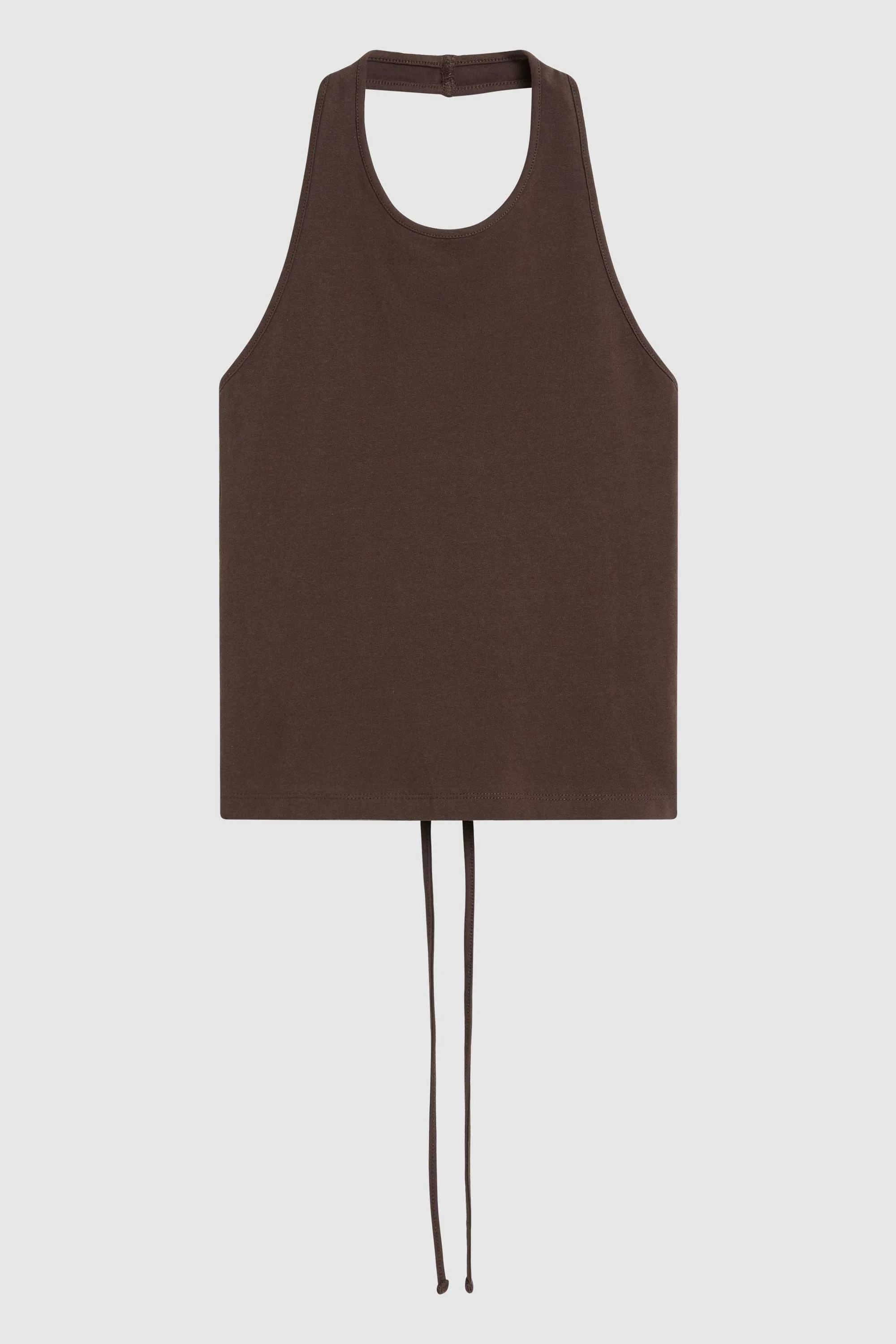 Soft Jersey Halter Top - Liqueur - Image 6