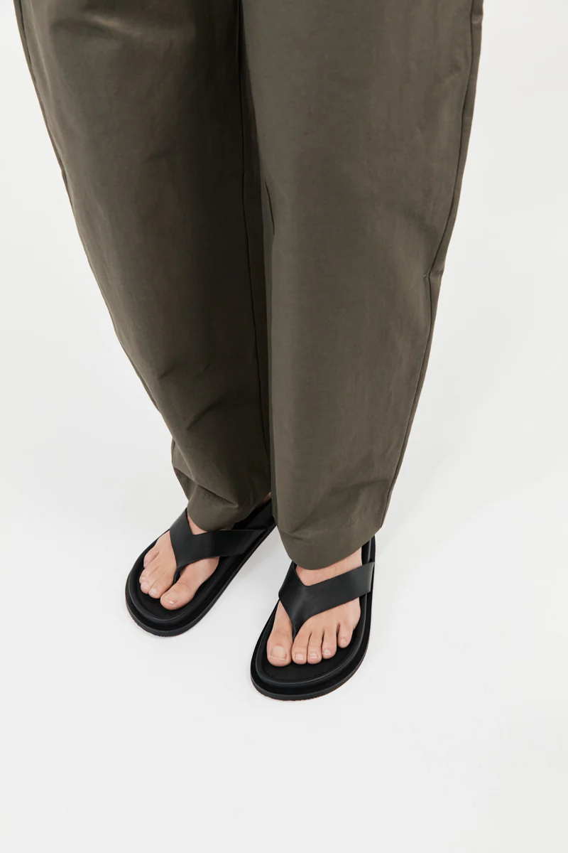 Thong Slide - Black - Image 3