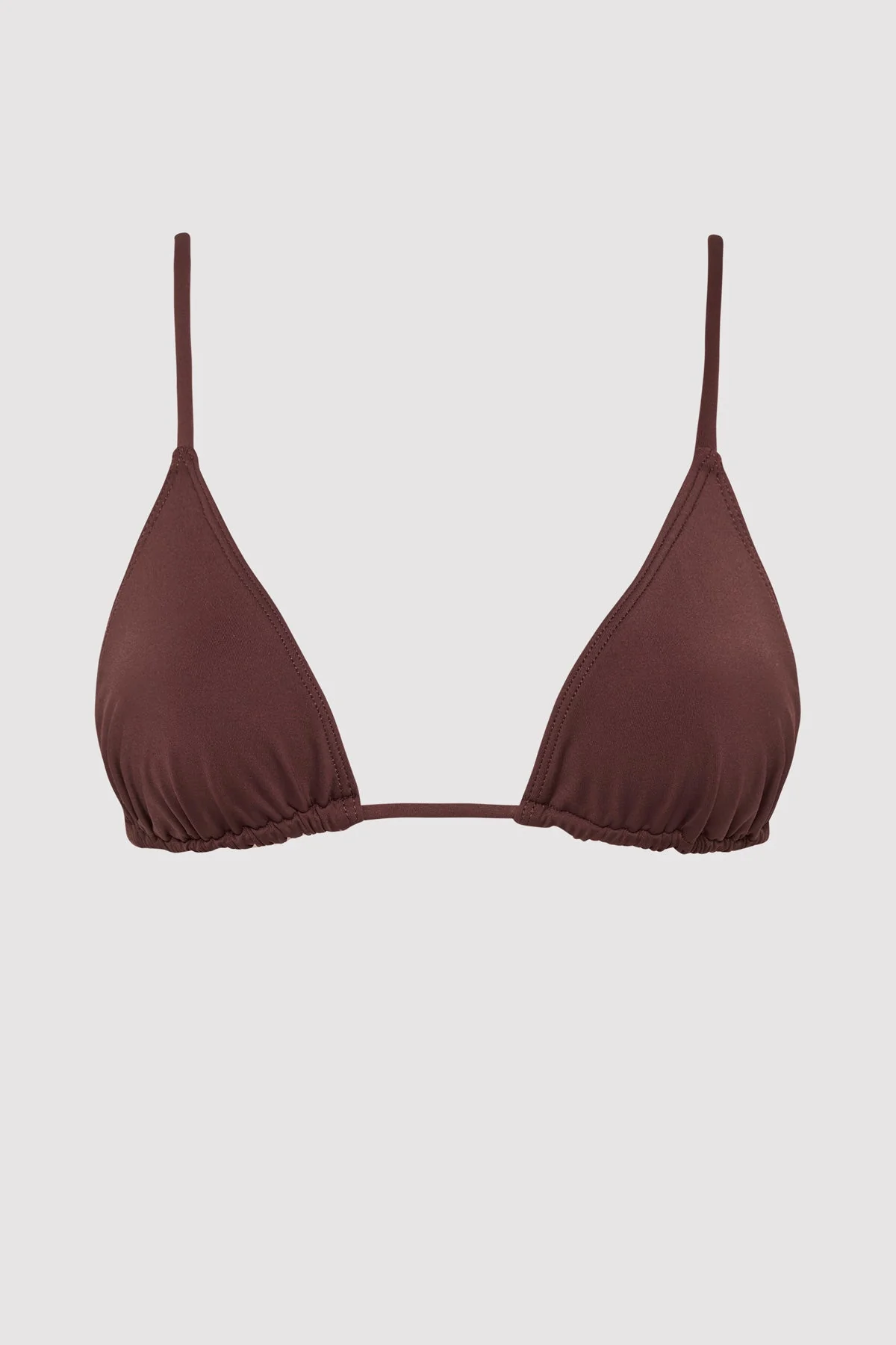 Triangle Bikini Top - Cocoa - Image 6