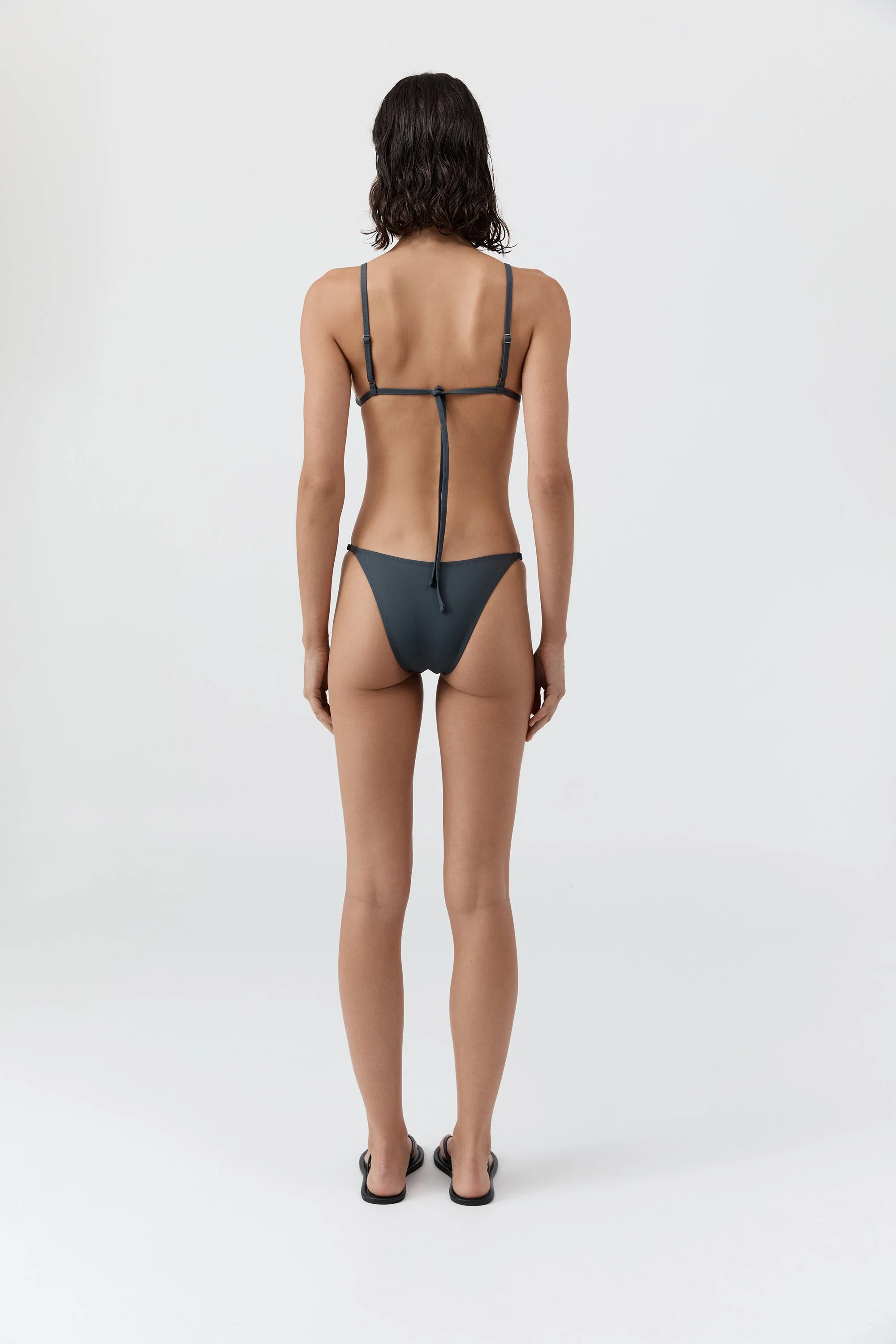 Triangle Bikini Top - Graphite - Image 6