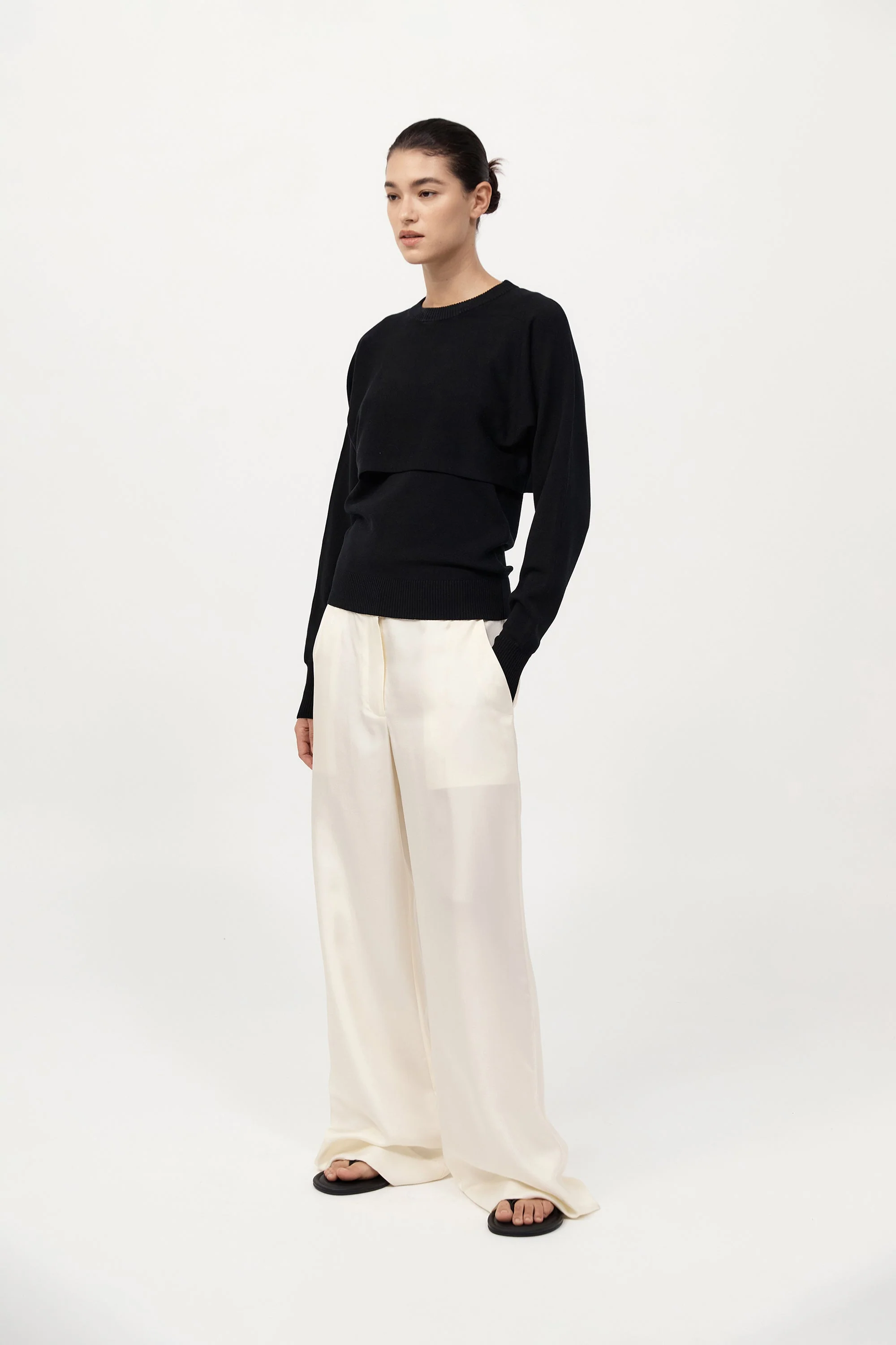 Two Piece Jumper - Black - Image 3