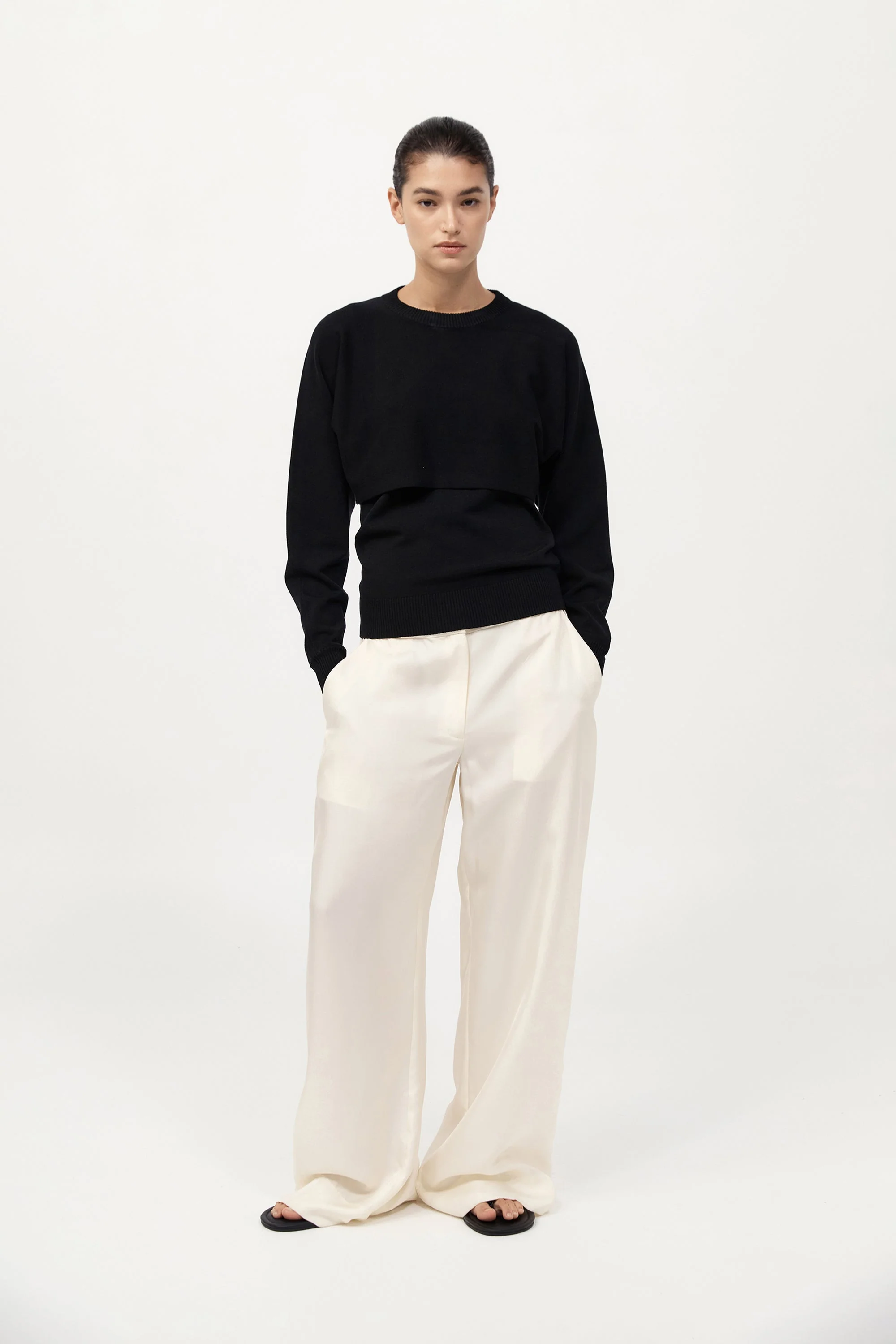 Two Piece Jumper - Black - Image 7