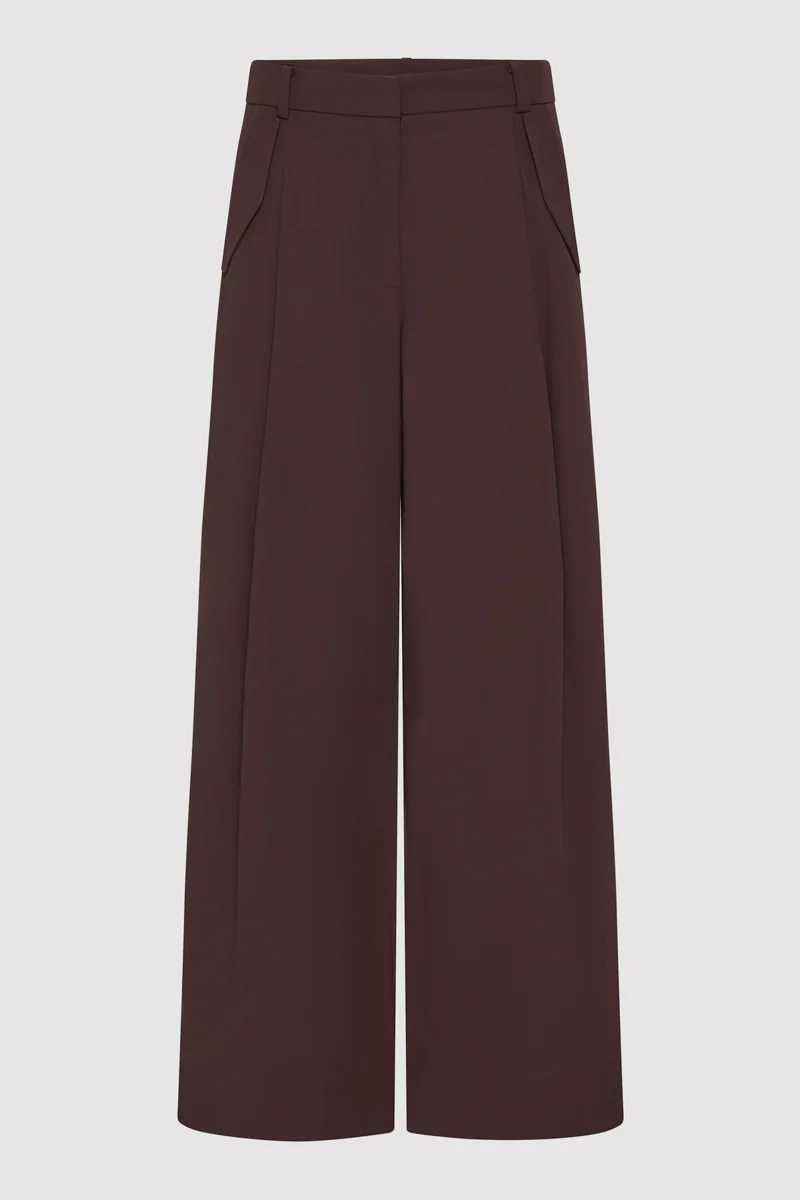 Utility Pleat Pants - Port - Image 8