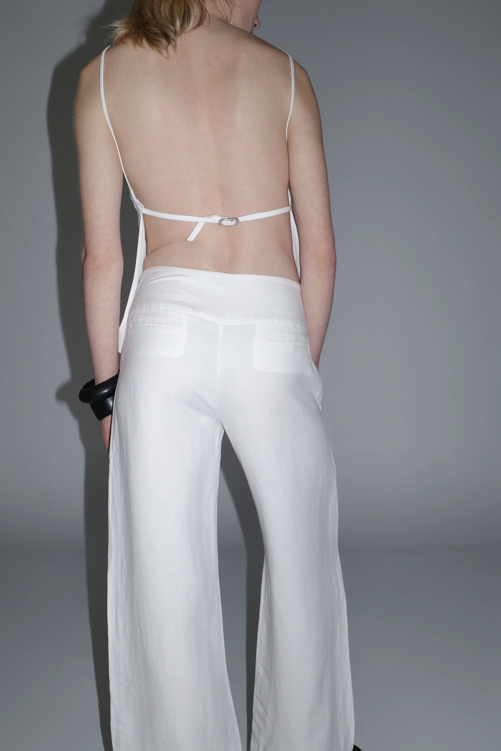 Wide Waistband Pants - Salt - Image 5