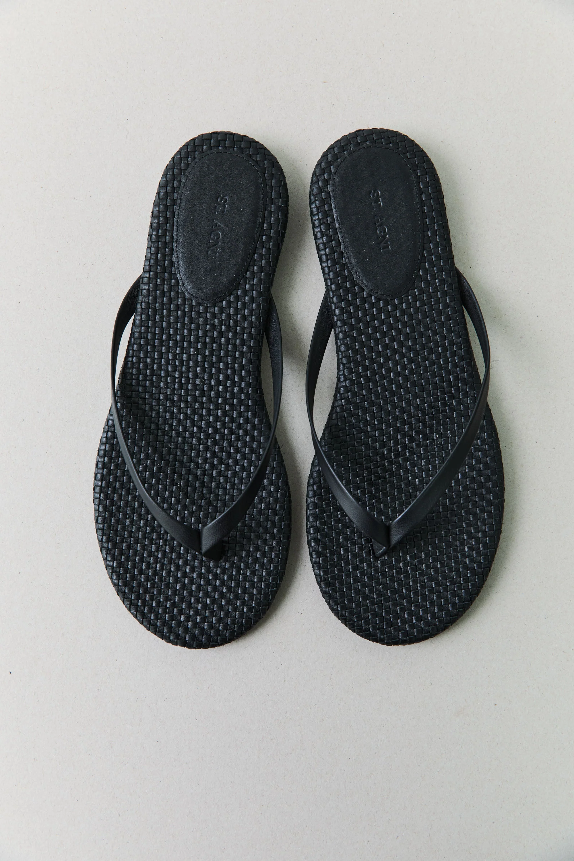 Woven Flip Flop - Black - Image 8