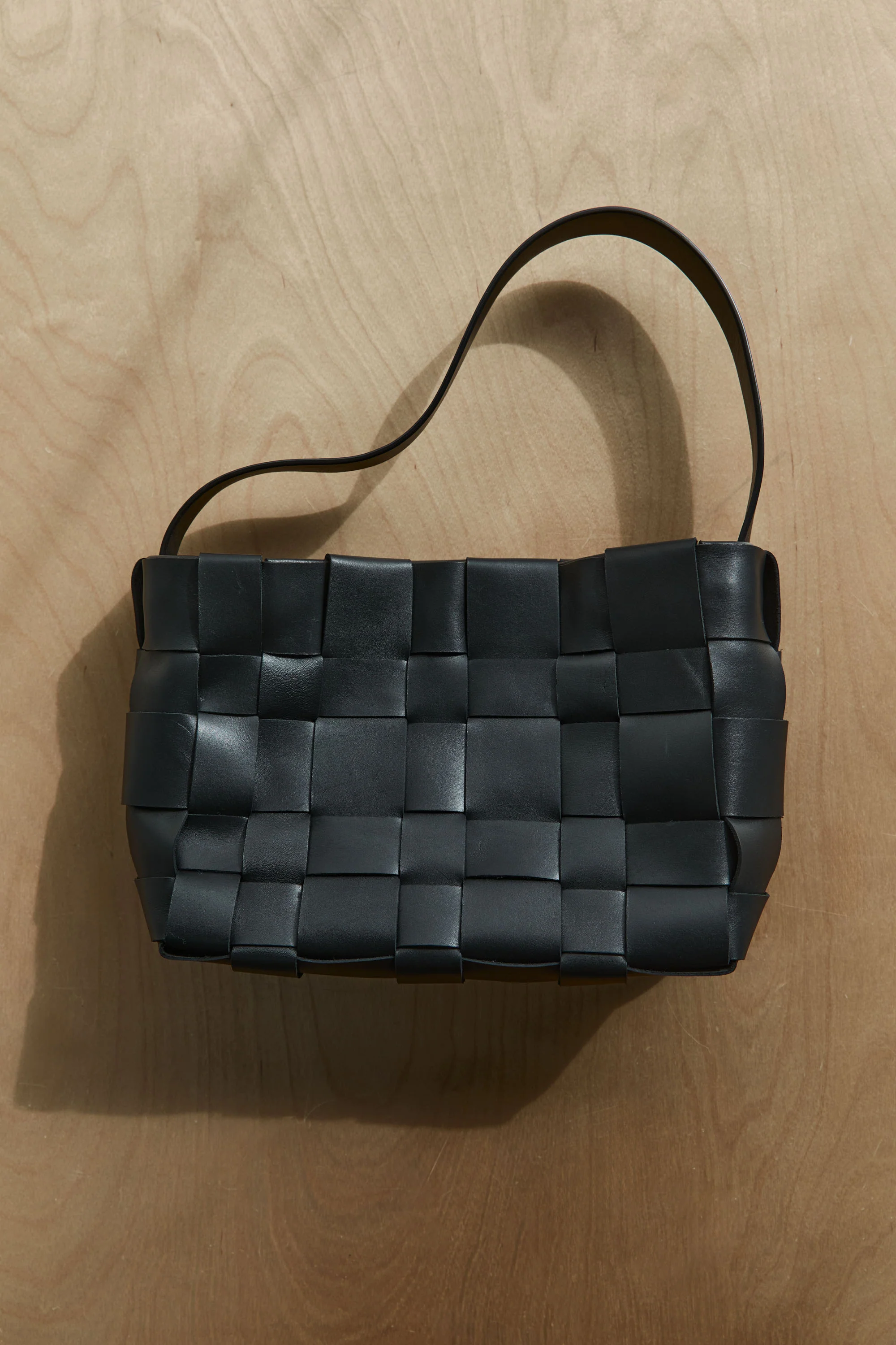 PRE-ORDER: Woven Mini Tote - Black - Image 6